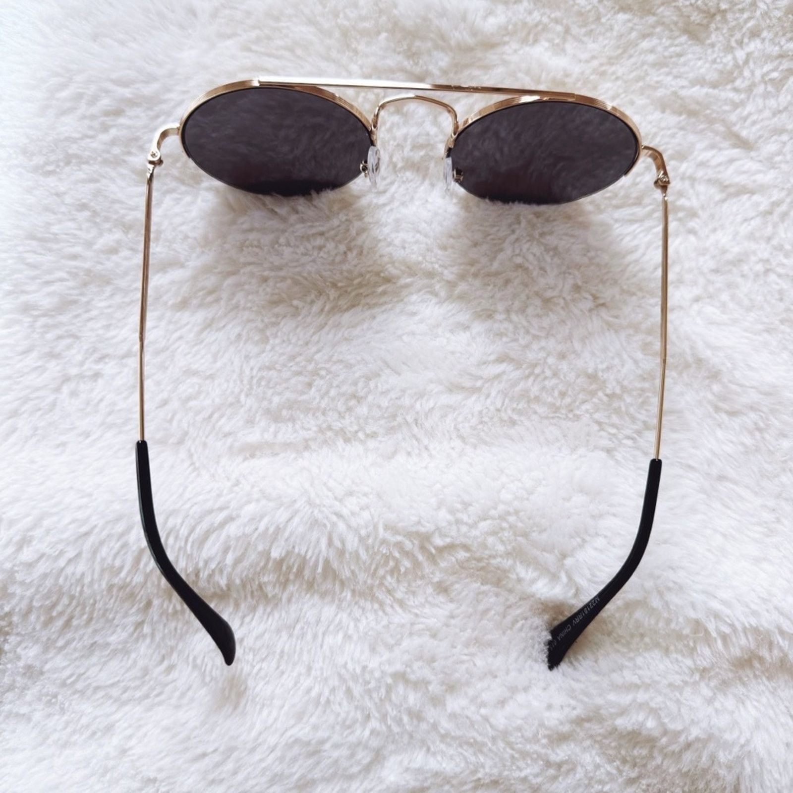 Other Carly Mirrored Gold Chic Round Sunglasses Size ONE SIZE - 8 Thumbnail