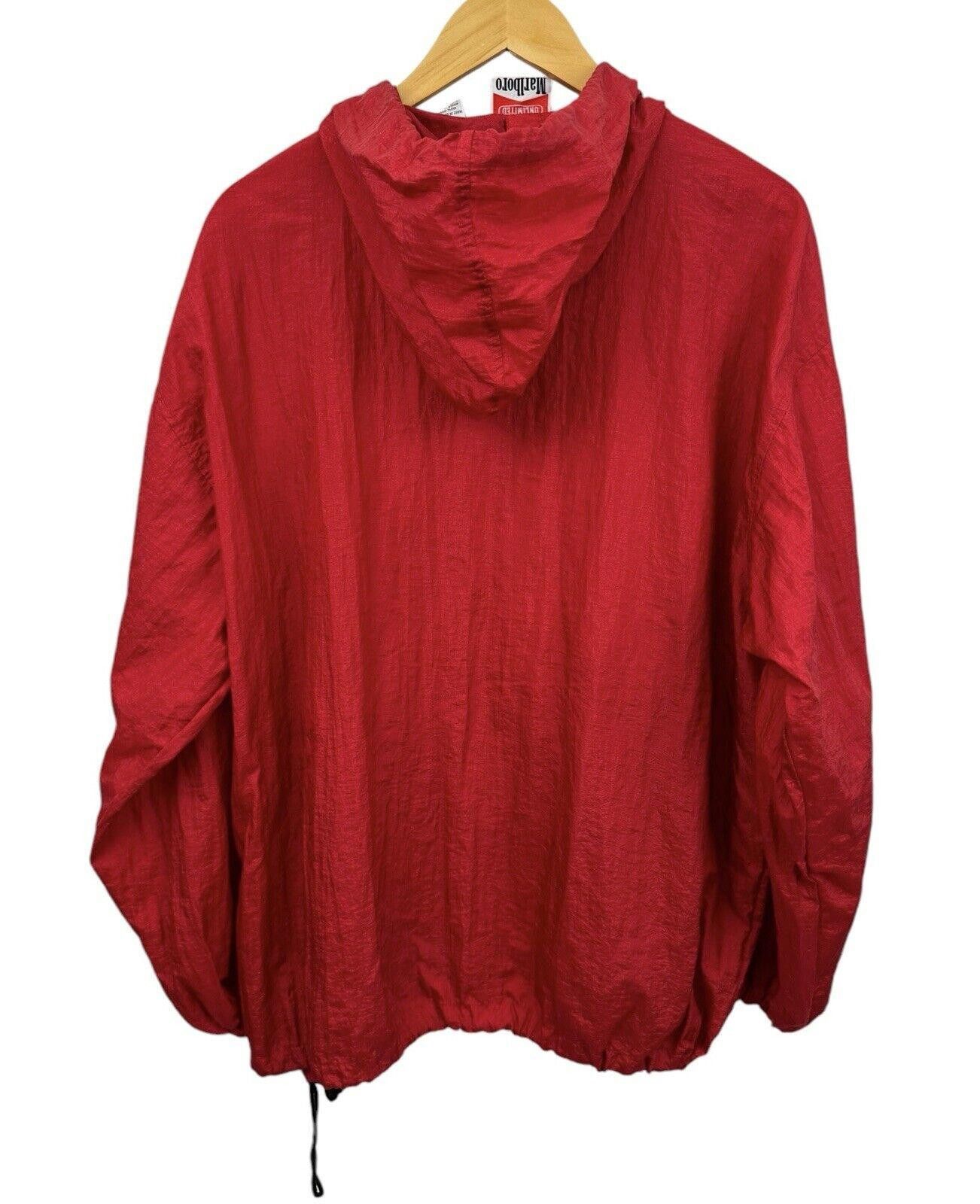 Marlboro Vintage Marlboro Unlimited 90s Red 1/4 Zip Anorak Fits XL Size US XL / EU 56 / 4 - 3 Thumbnail