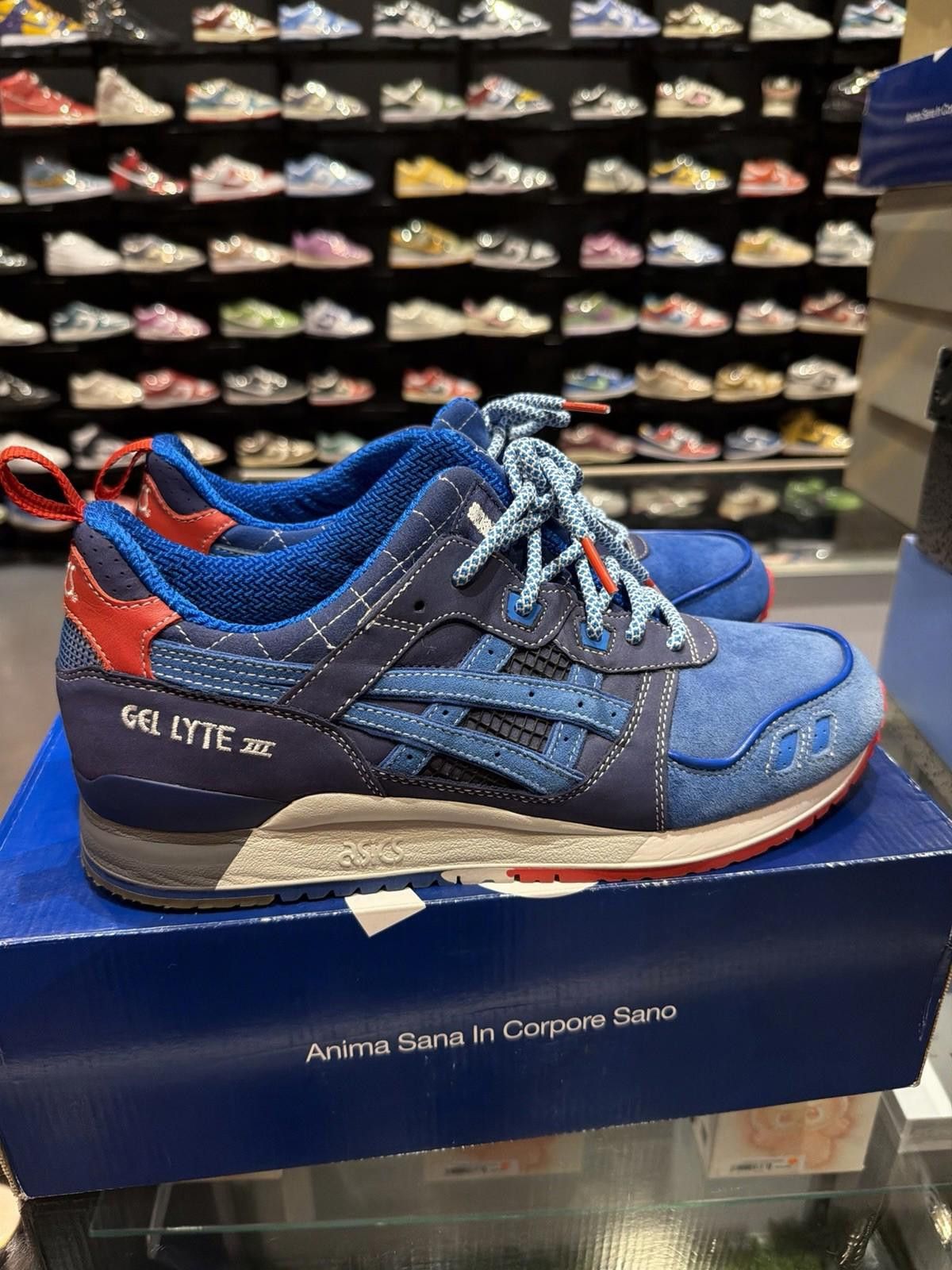 Asics ASICS Gel Lute 3 Mita Anniversary Size 12 Blue Authentic Size US 12 / EU 45 - 8 Thumbnail
