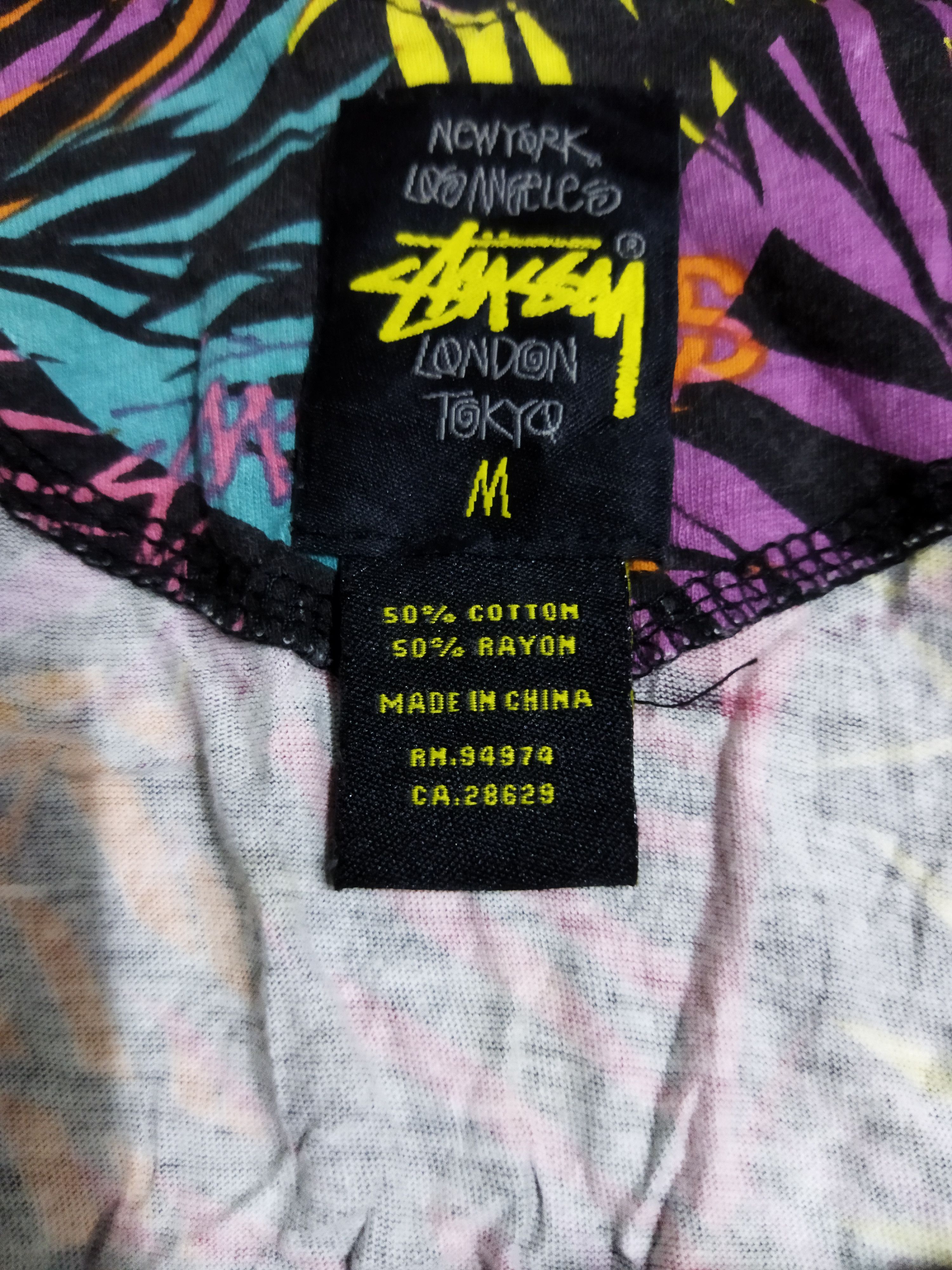 Stussy Stussy Hawaiian Tank Top Size S / US 4 / IT 40 - 3 Thumbnail