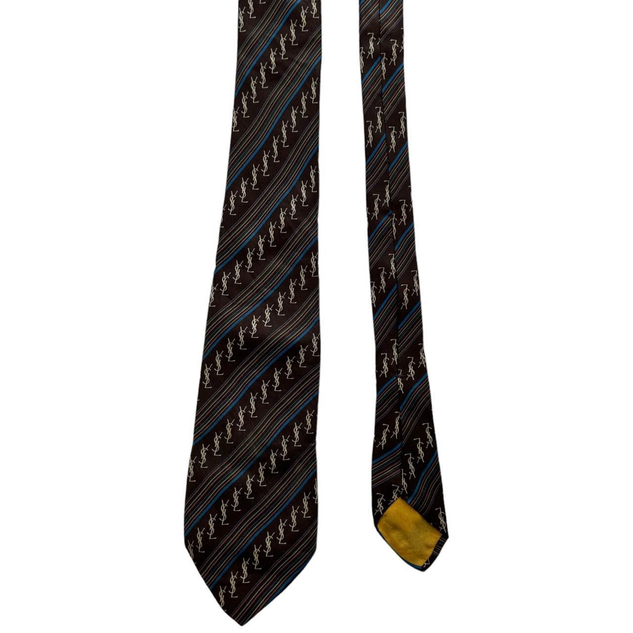 2 x Vintage Yves Saint Laurent Silk Tie / YSL buy Tie