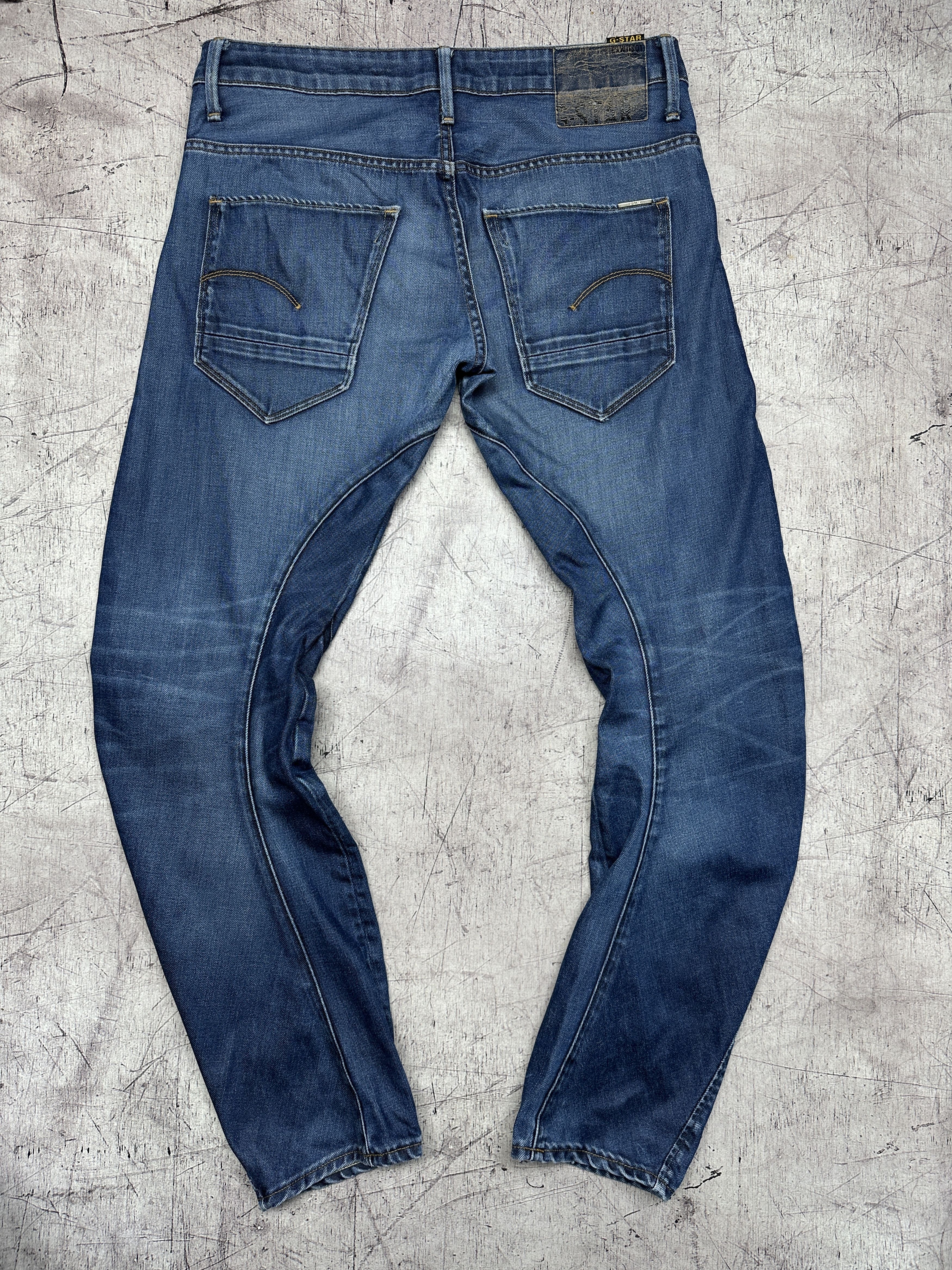 G-Star G Star Raw Mens Arc 3D Slim Denim Pants Jeans Size US 34 / EU 50 - 9 Thumbnail