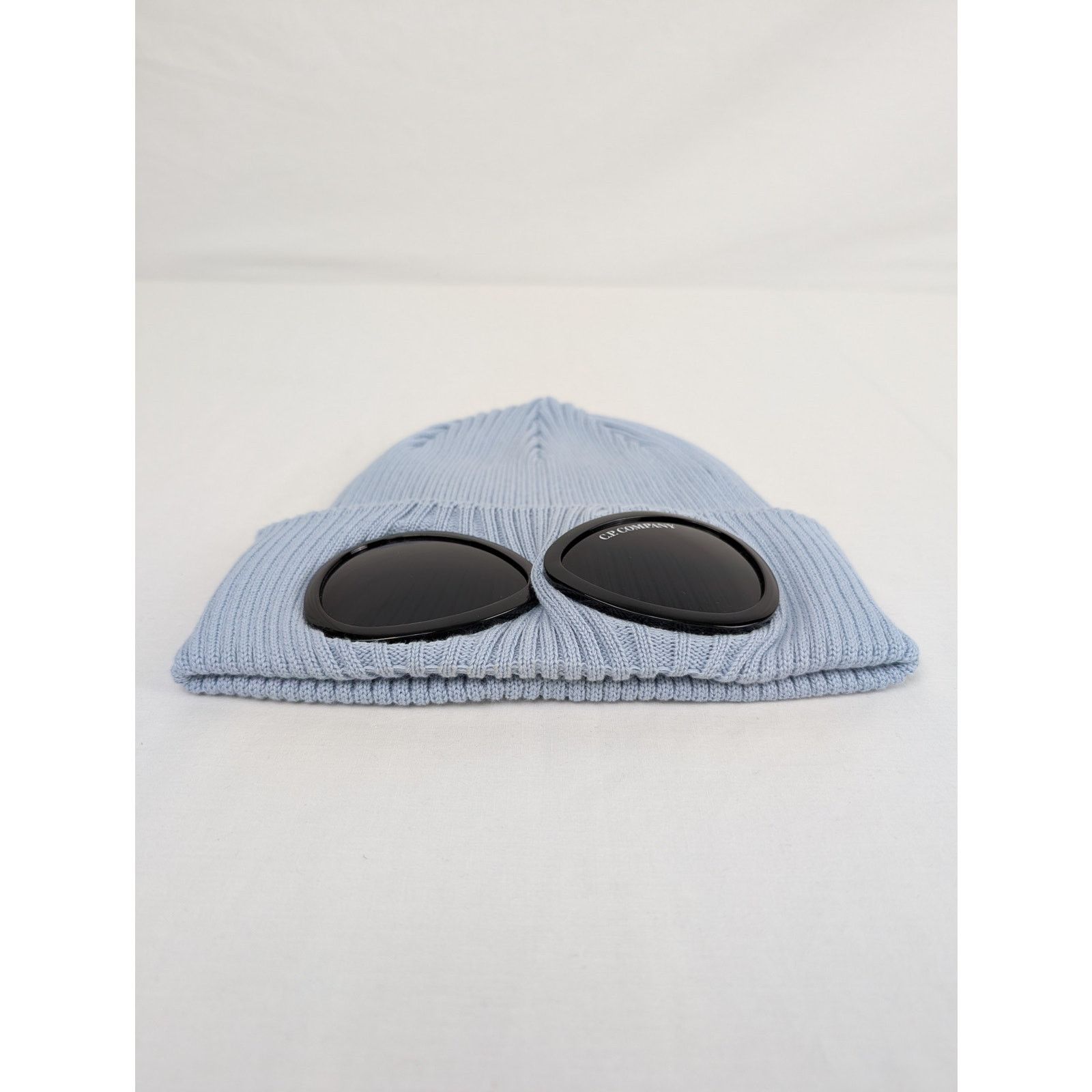 C.P. Company o1rshd1 Q:2 / Size: OS / Goggles Beanie Cap / Hat Light Blue Size ONE SIZE - 2 Thumbnail