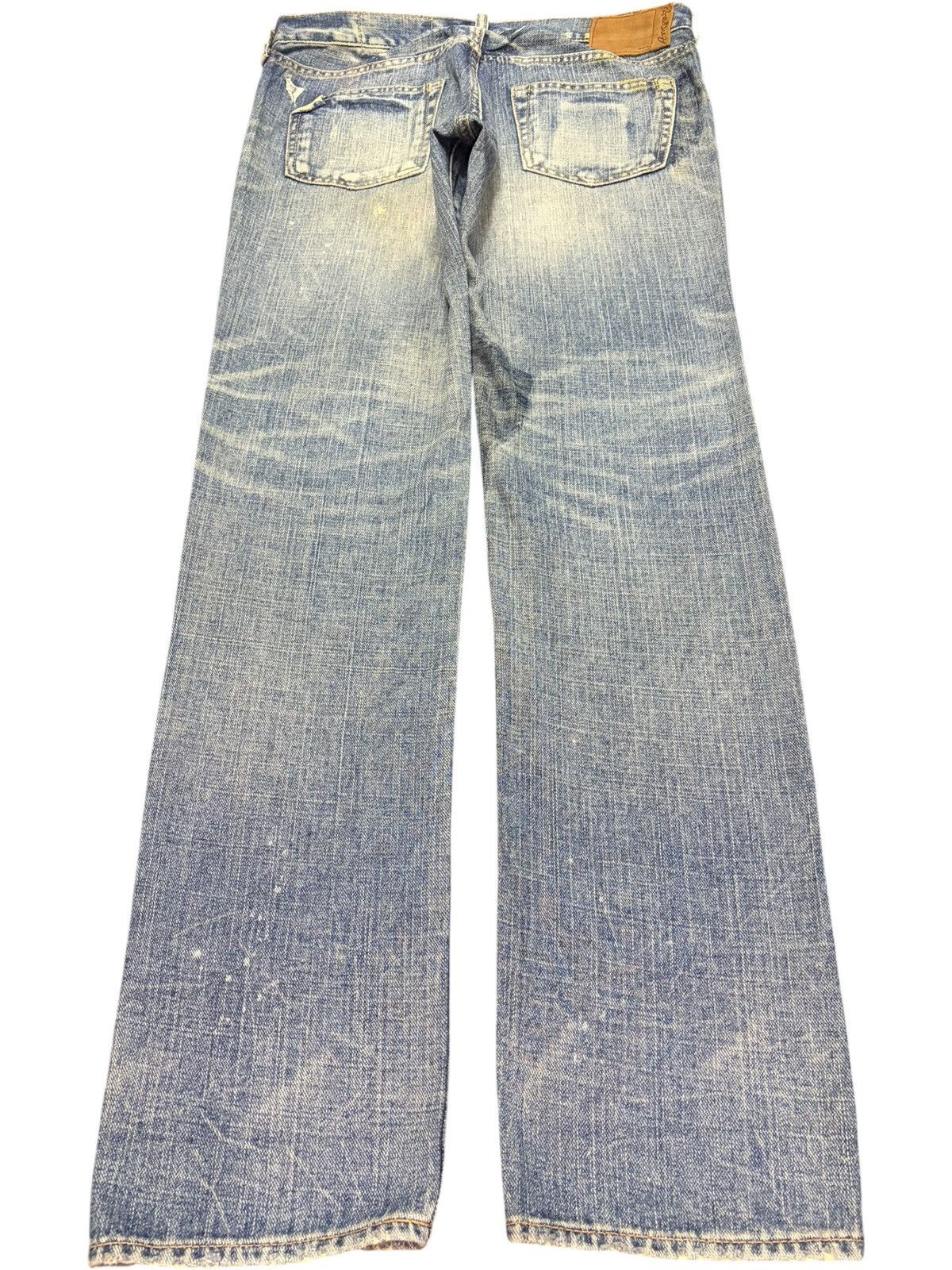 Ksubi Vintage Antgauge Bleached Patched Distressed Jeans Size 30" / US 8 / IT 44 - 2 Thumbnail