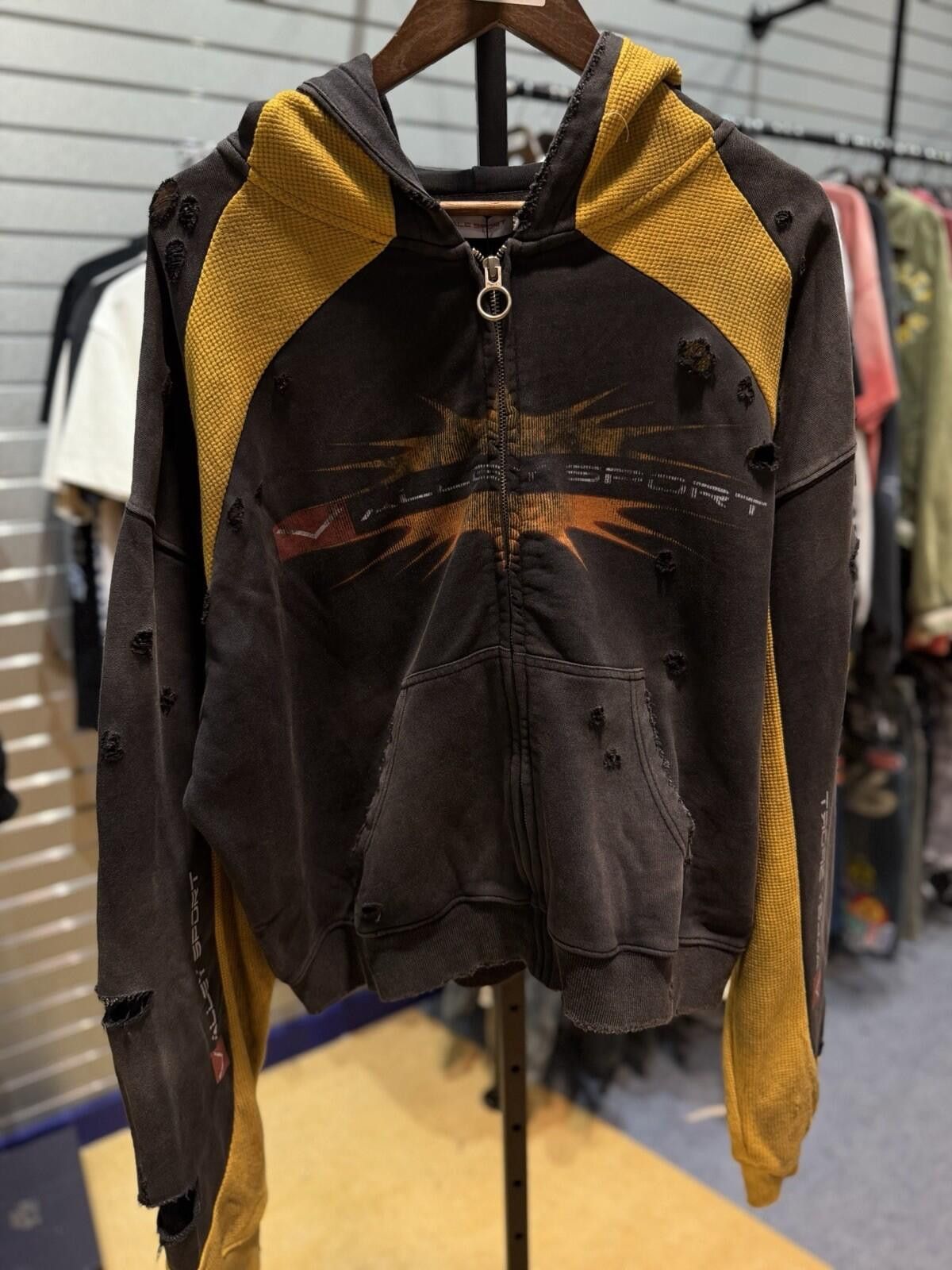 Vale XL - Vale Zip Up Black Yellow Hoodie Authentic Valley New Size US XL / EU 56 / 4 - 3 Thumbnail
