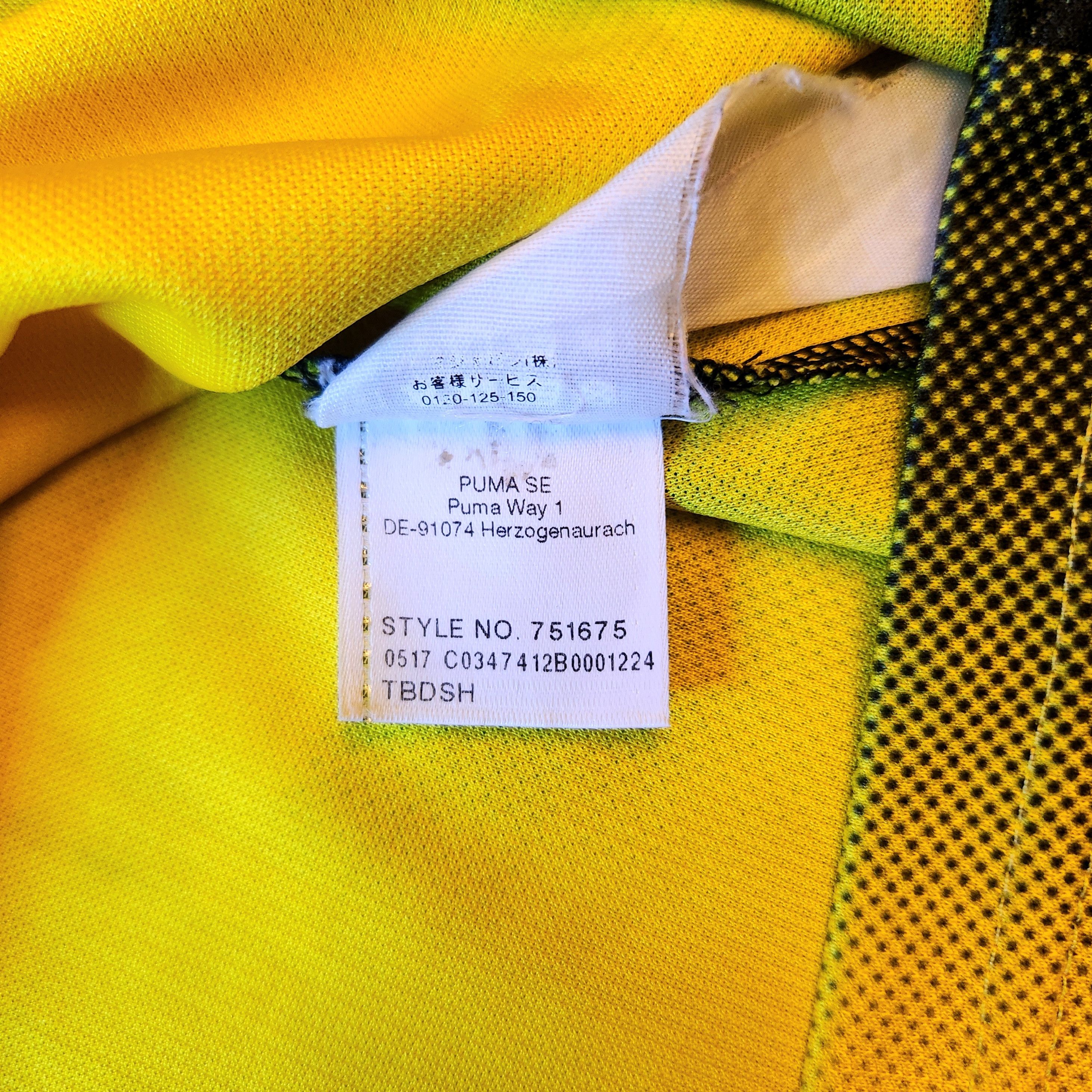 Puma Borussia BVB Dortmund KAGAWA 2017-2018 17/18 European Home Size US M / EU 48-50 / 2 - 15 Thumbnail