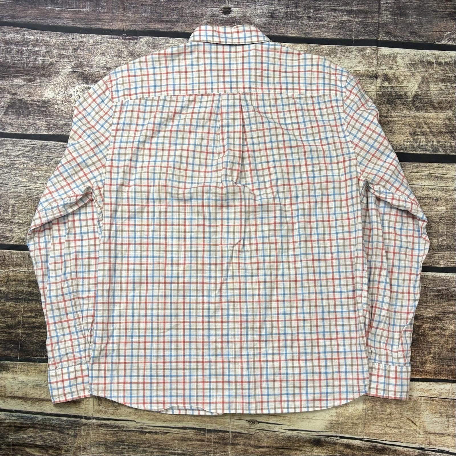 johnnie-O Johnnie O Shirt Mens Large Hangin' Out Check Button Down Size US L / EU 52-54 / 3 - 3 Thumbnail
