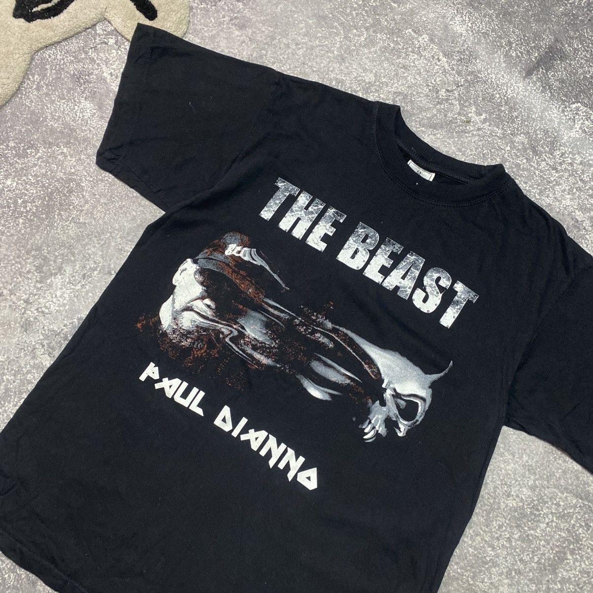 Band Tees Vintage The Beast Paul Dianno Iron Maiden 90’s rock band tee Size US M / EU 48-50 / 2 - 2 Thumbnail