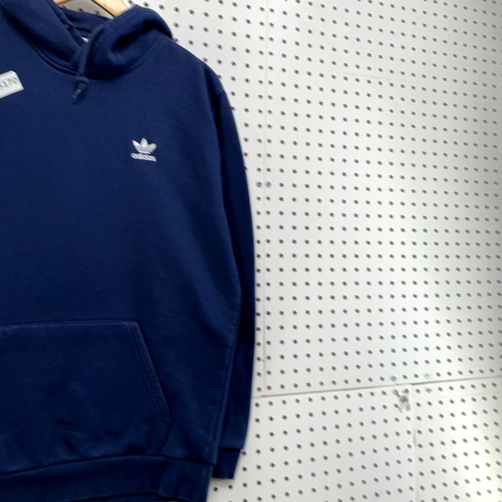 Adidas Adidas Originals Sweatshirt Navy Blue White Logo Mens Small Hooded Size US S / EU 44-46 / 1 - 4 Thumbnail