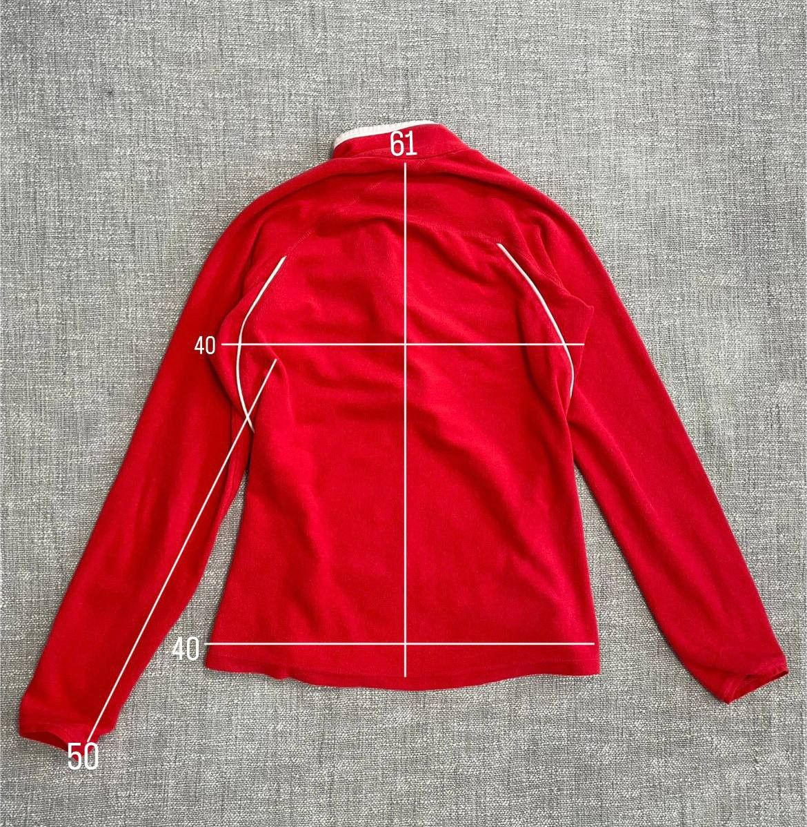 Nike Vintage Women Red Fleece Jacket Nike ACG Therma fit M size Size M / US 6-8 / IT 42-44 - 10 Thumbnail