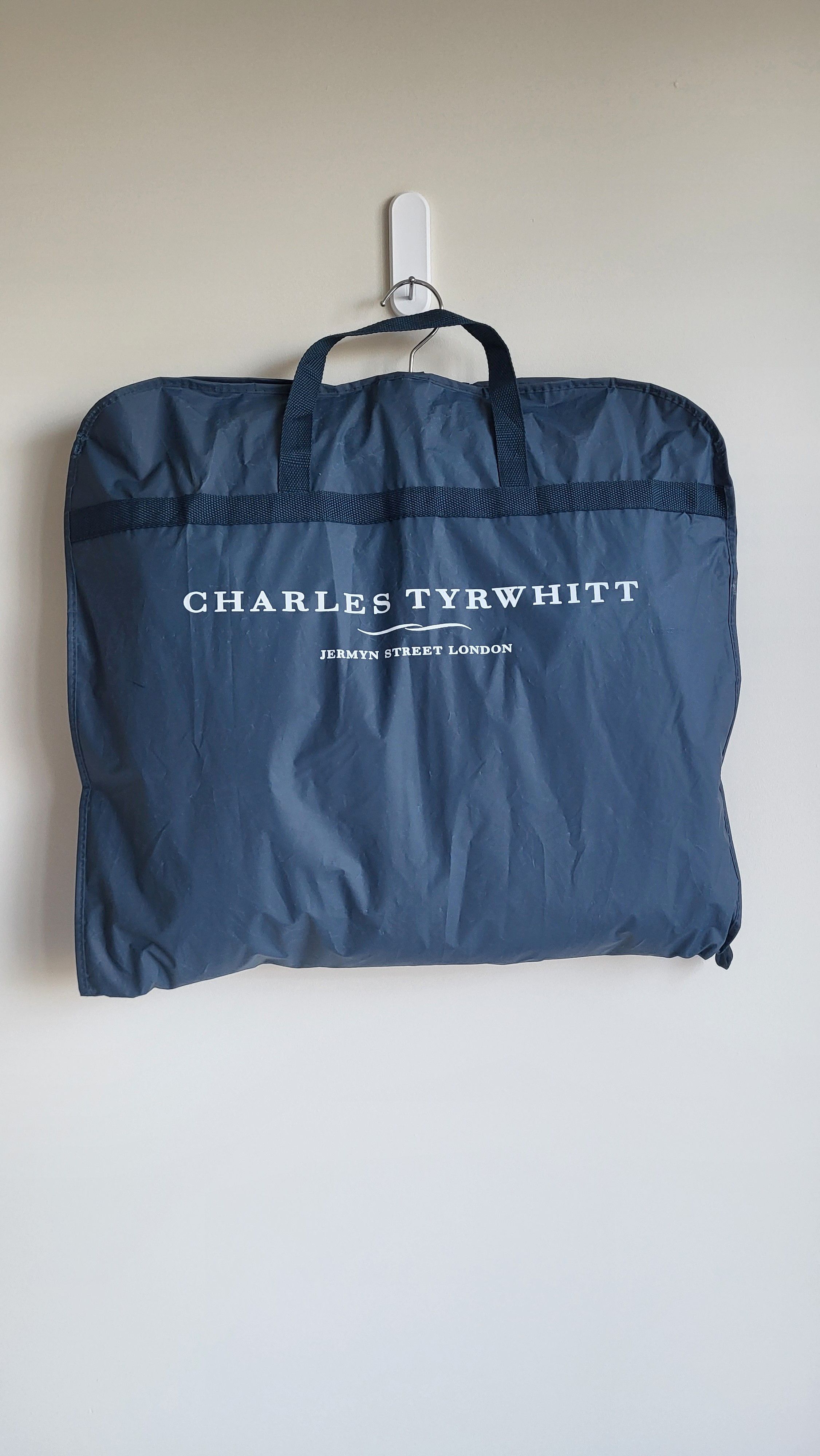 Charles Tyrwhitt NEW $599 2 Piece Super 100s Wool - Charcoal Grey Size 36S - 2 Thumbnail