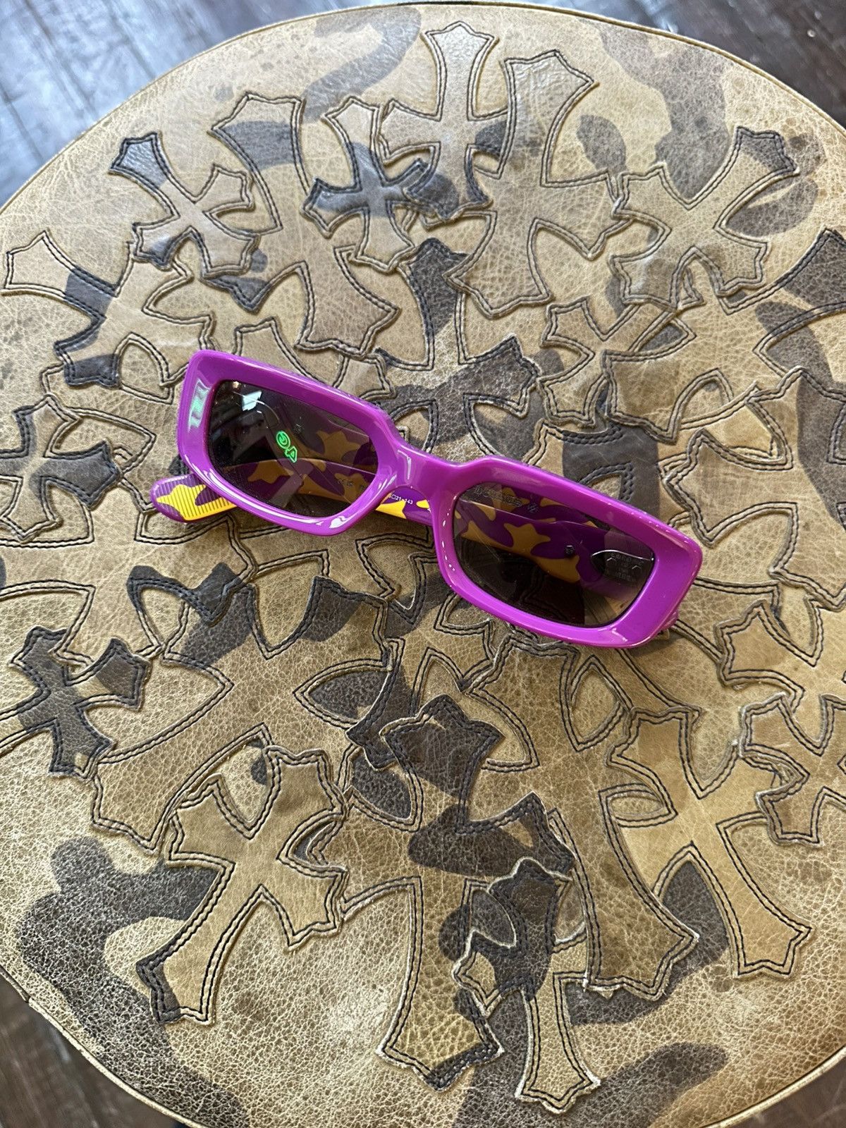 Chrome Hearts CHROME HEARTS PINK ZELDA SUNGLASSES Size ONE SIZE - 1 Thumbnail