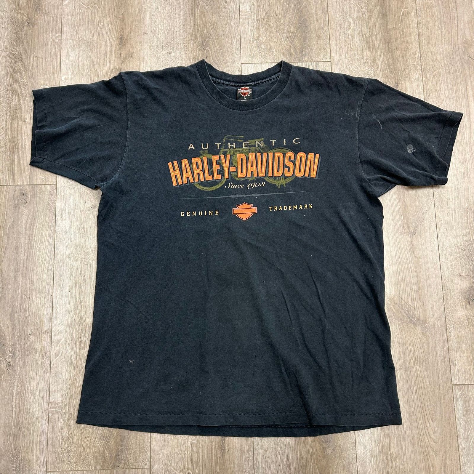 Harley Davidson 1995 Harley Davidson Knoxville Vintage Tee T Shirt Size XL Size US XL / EU 56 / 4 - 1 Thumbnail
