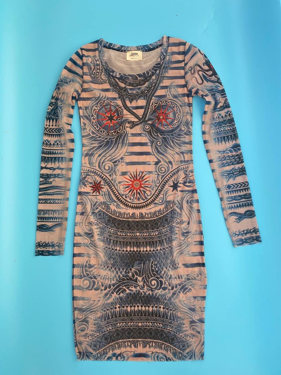 image of Jean Paul Gaultier For Lindex Micro Mesh Dress, Women's (Size Small)