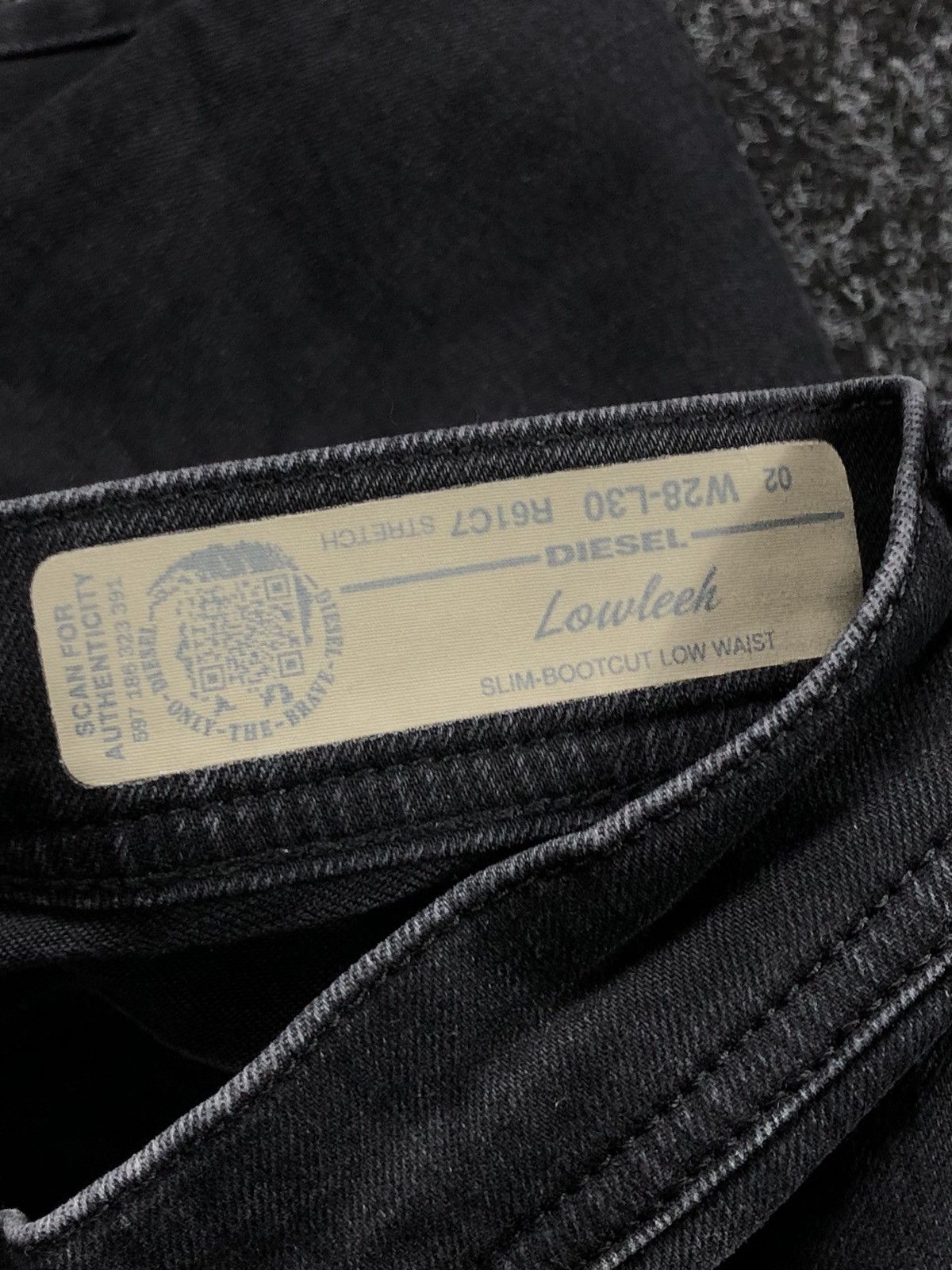 Diesel Vintage Diesel jeans black Chrome Hearts style Size 28" / US 6 / IT 42 - 4 Thumbnail