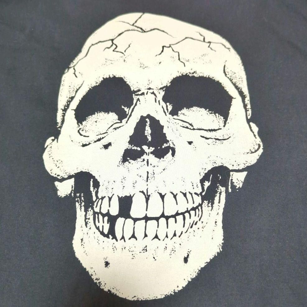 Hysteric Glamour Drop Shoulder Skull Long Sleeve Tee Size US XL / EU 56 / 4 - 5 Thumbnail