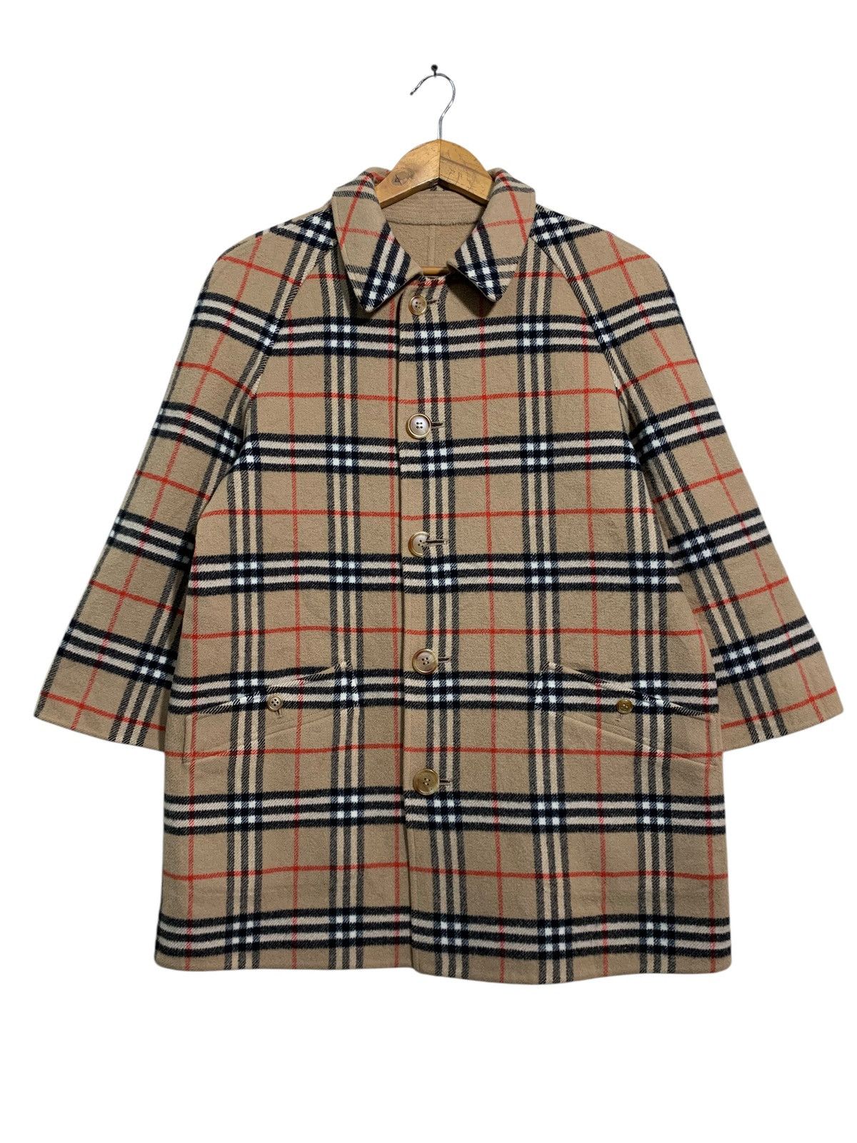 Burberry 🔥BURBERRY NOVACHECK WOOL REVERSIBLE JACKETS Size US M / EU 48-50 / 2 - 1 Thumbnail