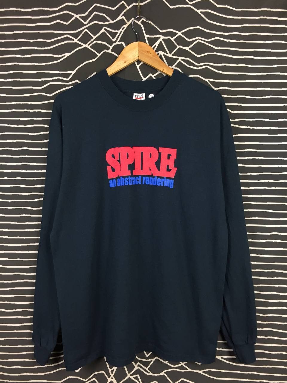 Anvil × Vintage Vtg Y2K Spire An Abstract Rendering Longsleeve Tee Size US L / EU 52-54 / 3 - 2 Thumbnail
