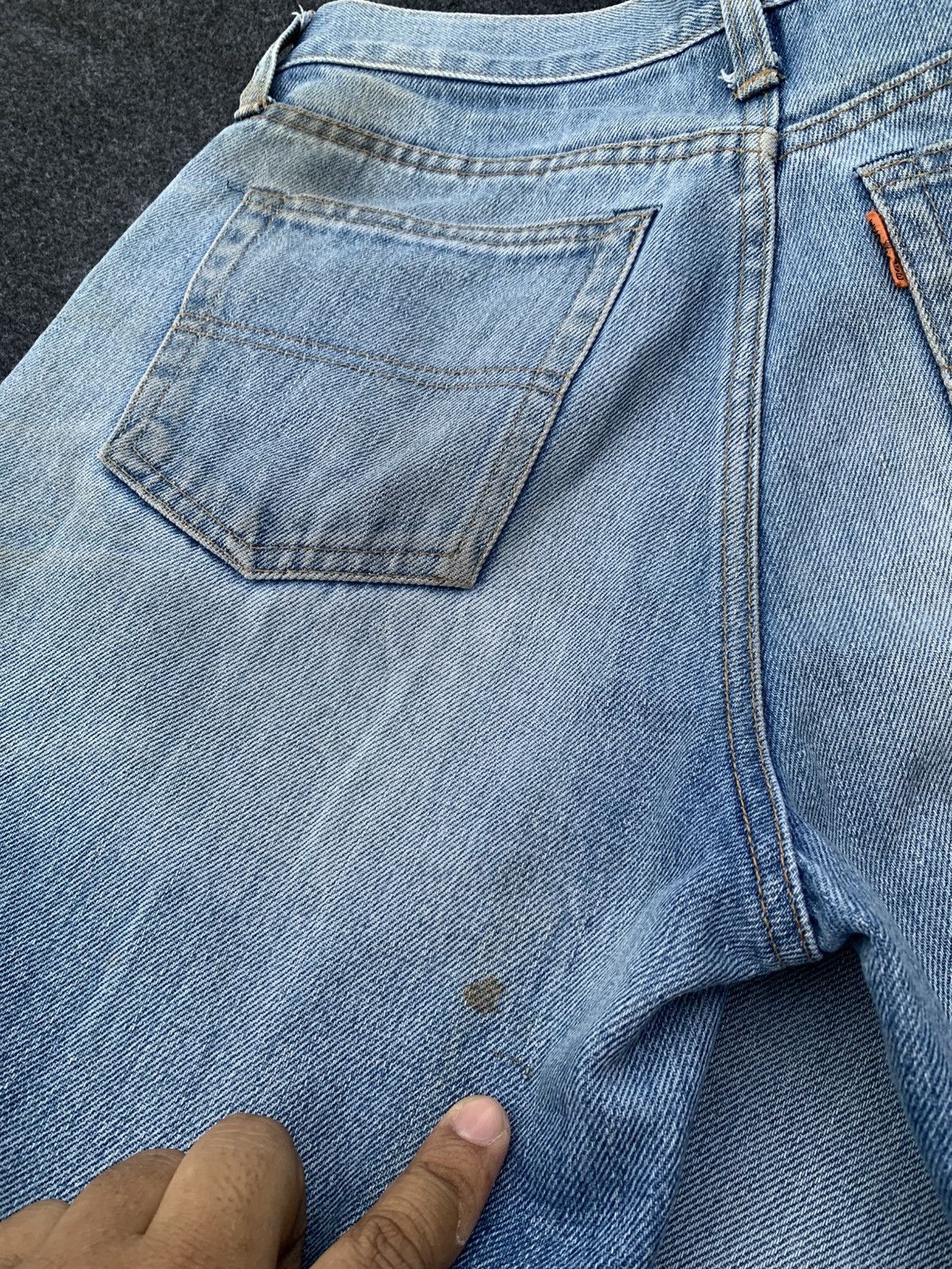 Vintage Vintage 60s Bootcut Big stone.zip talon 42. Size US 30 / EU 46 - 13 Thumbnail