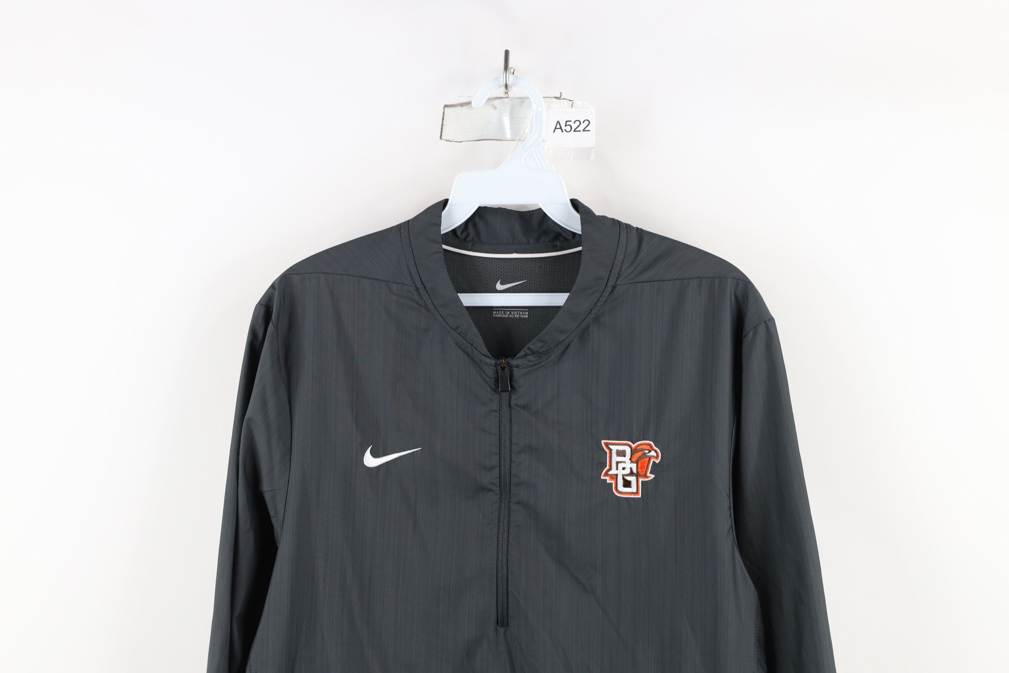 Nike × Vintage Nike Bowling Green State University Football Jacket Gray Size US S / EU 44-46 / 1 - 2 Thumbnail