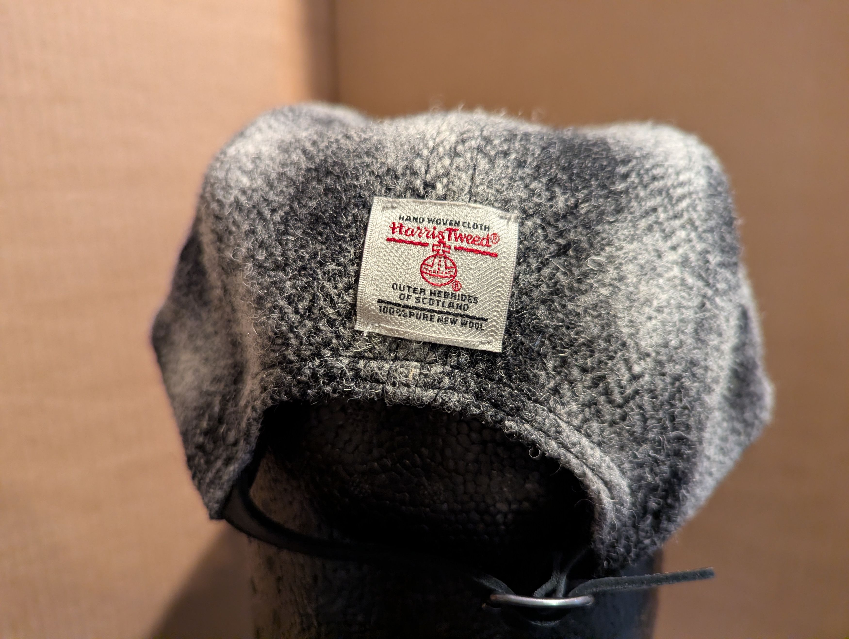 Harris Tweed × Supreme Supreme Harris Tweed® Camp Cap in Grey Size ONE SIZE - 4 Thumbnail