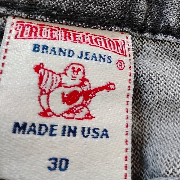 True Religion Vintage True Religion Billy Big T Denim Jeans 30x34 Size US 30 / EU 46 - 6 Thumbnail