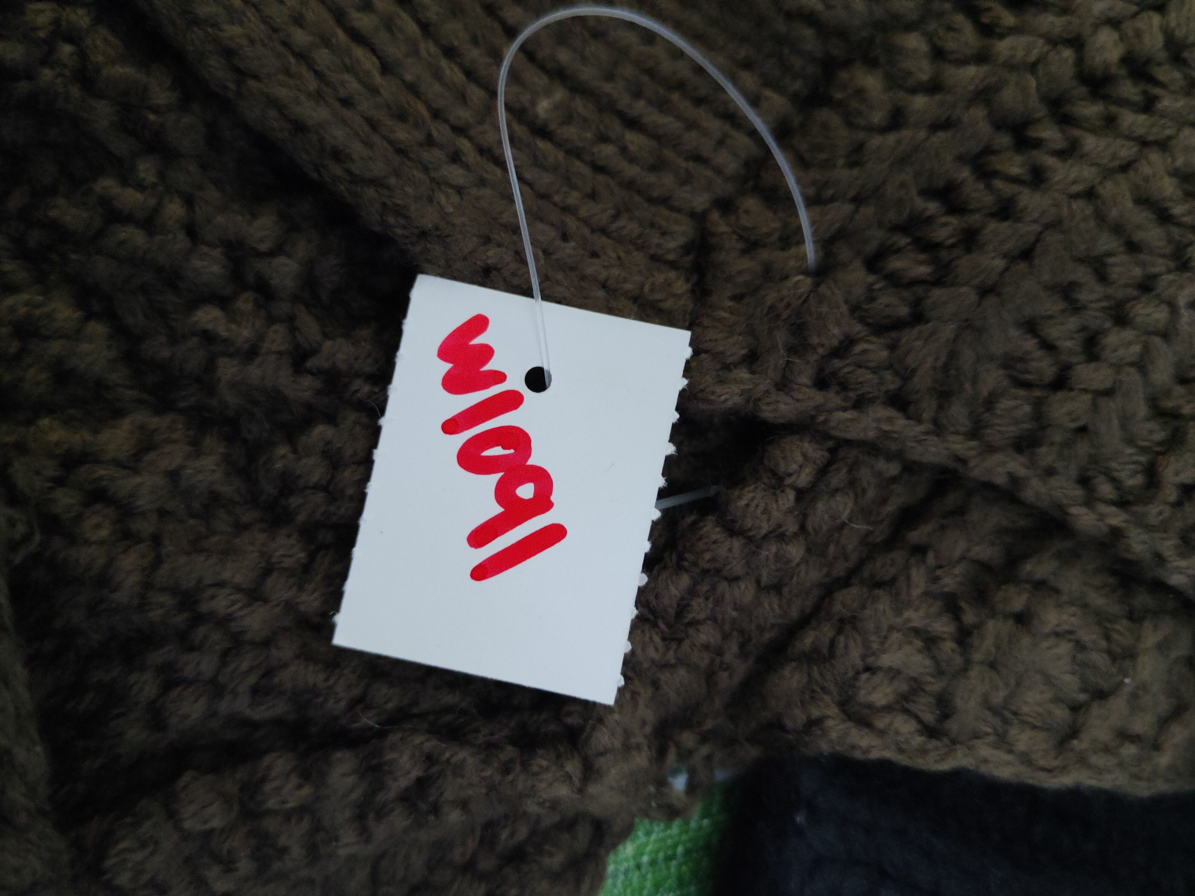 Japanese Brand Hunch Dark Brown Knitwear Cardigan #W1091 Size US M / EU 48-50 / 2 - 12 Thumbnail