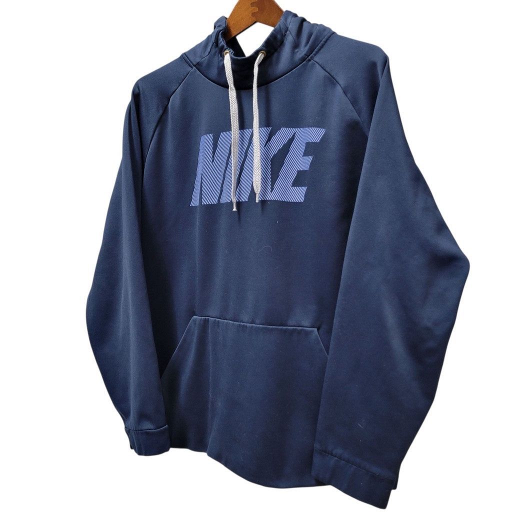 Nike Nike Men's Logo Print Long-Sleeves Hoodie Sweatshirt Size XL Size US XL / EU 56 / 4 - 2 Thumbnail