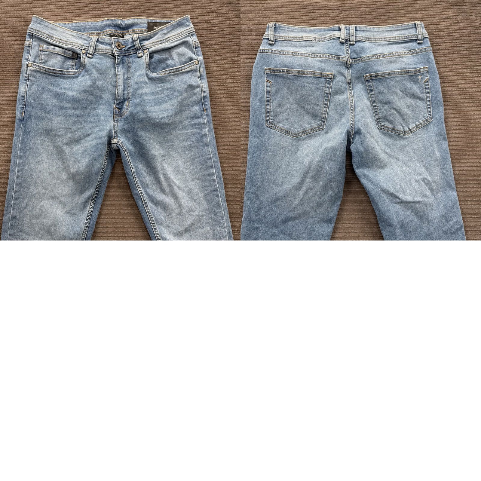 Vintage The Perfect Jean Jeans Slim 30/30 30 Inseam Blue Cotton Denim City Logo Mens Skinny Fit Size US 30 / EU 46 - 8 Thumbnail