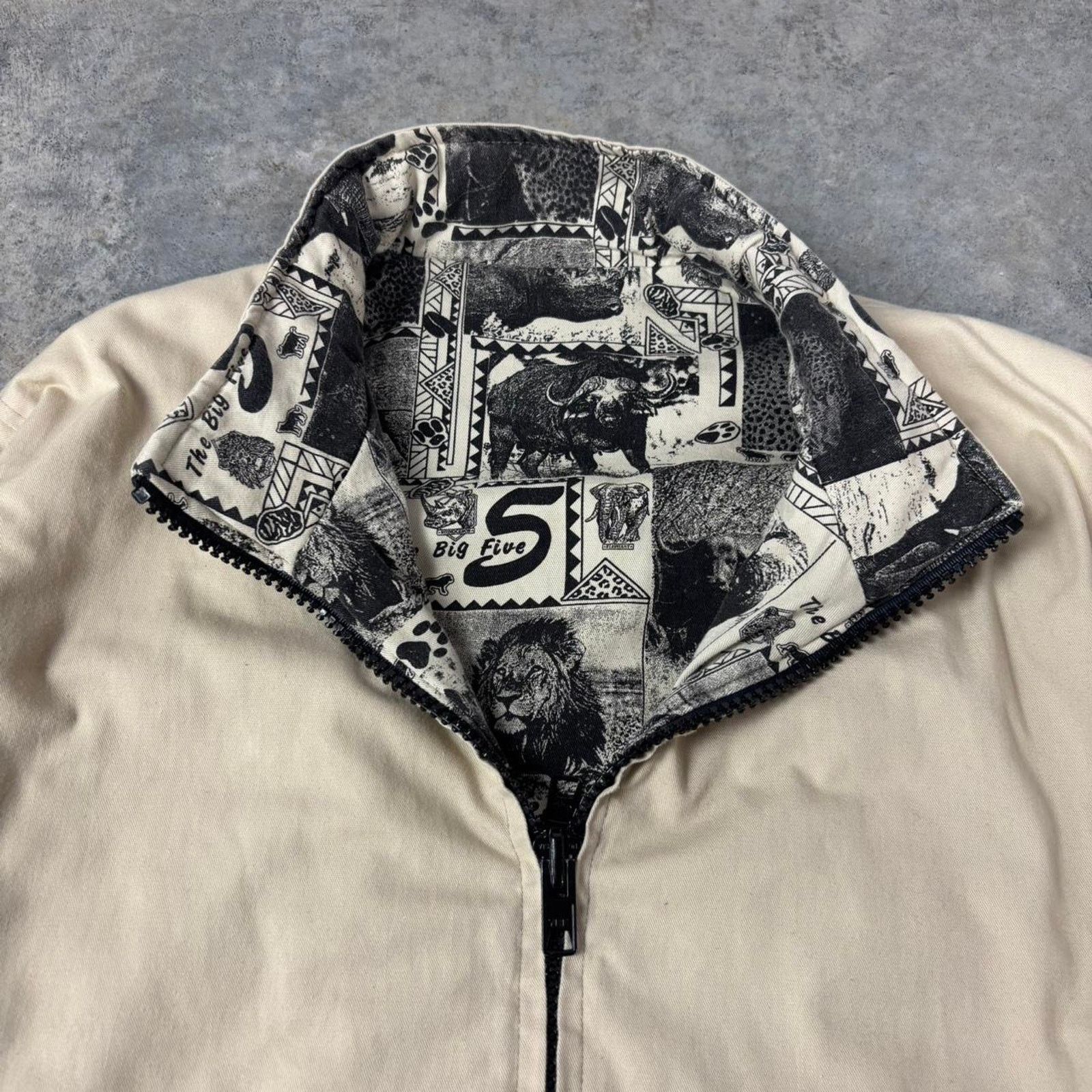 Vintage 90s Reversible Detroit Style Jacket Size US L / EU 52-54 / 3 - 4 Thumbnail