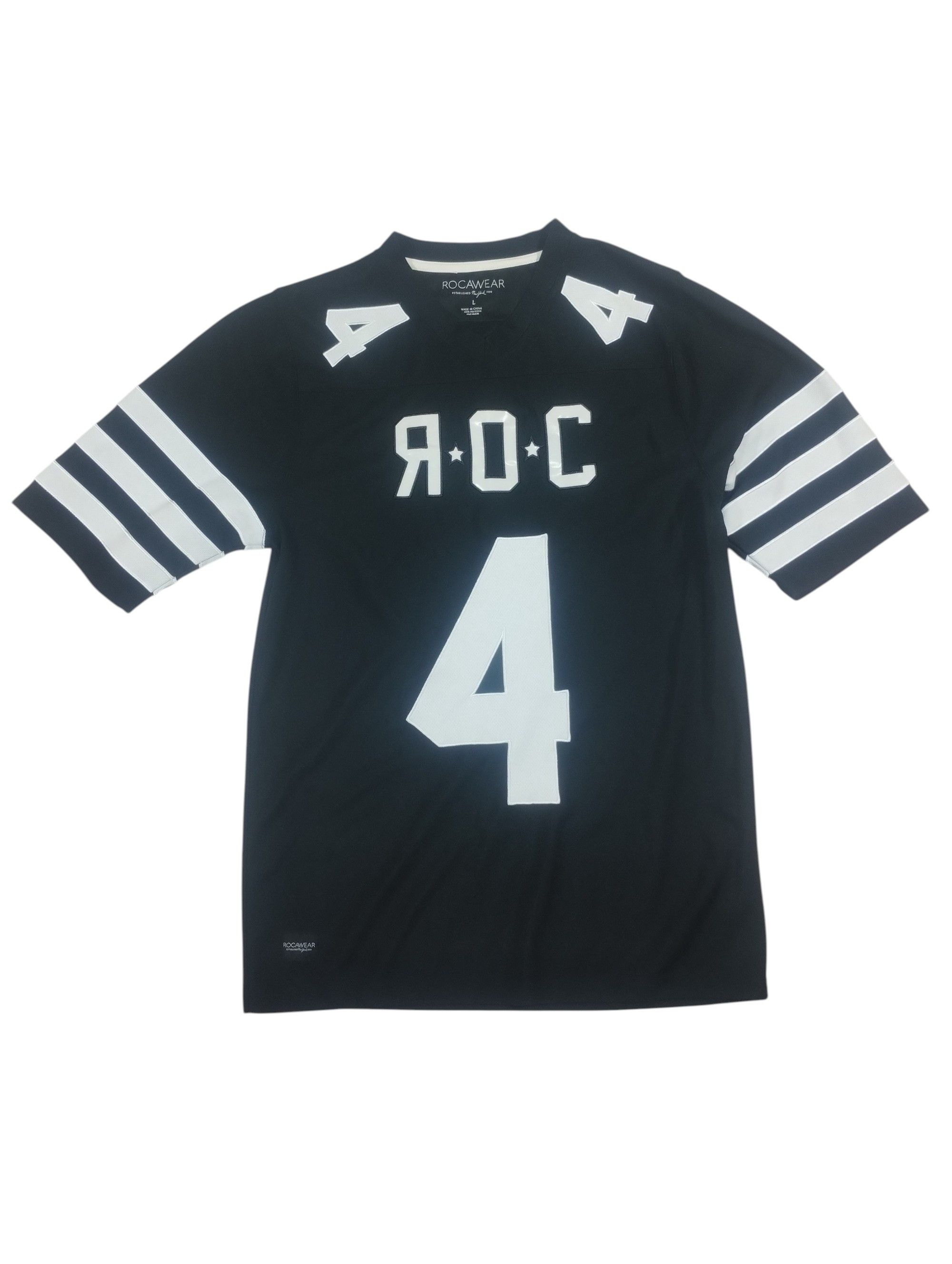 Rocawear Rocawear ROC #4 “CARTER” Jersey Black L Y2K Size US L / EU 52-54 / 3 - 2 Thumbnail