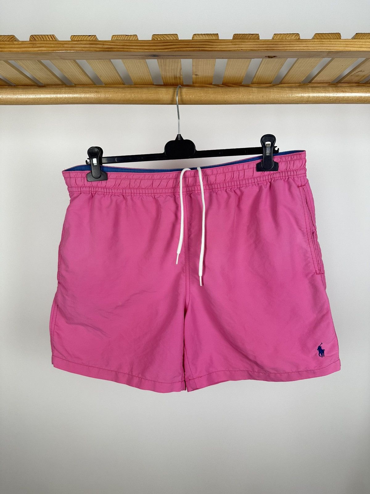 Polo Ralph Lauren Polo Ralph Lauren Nylon Crazy Pink Shorts Size L Size US 33 - 1 Thumbnail