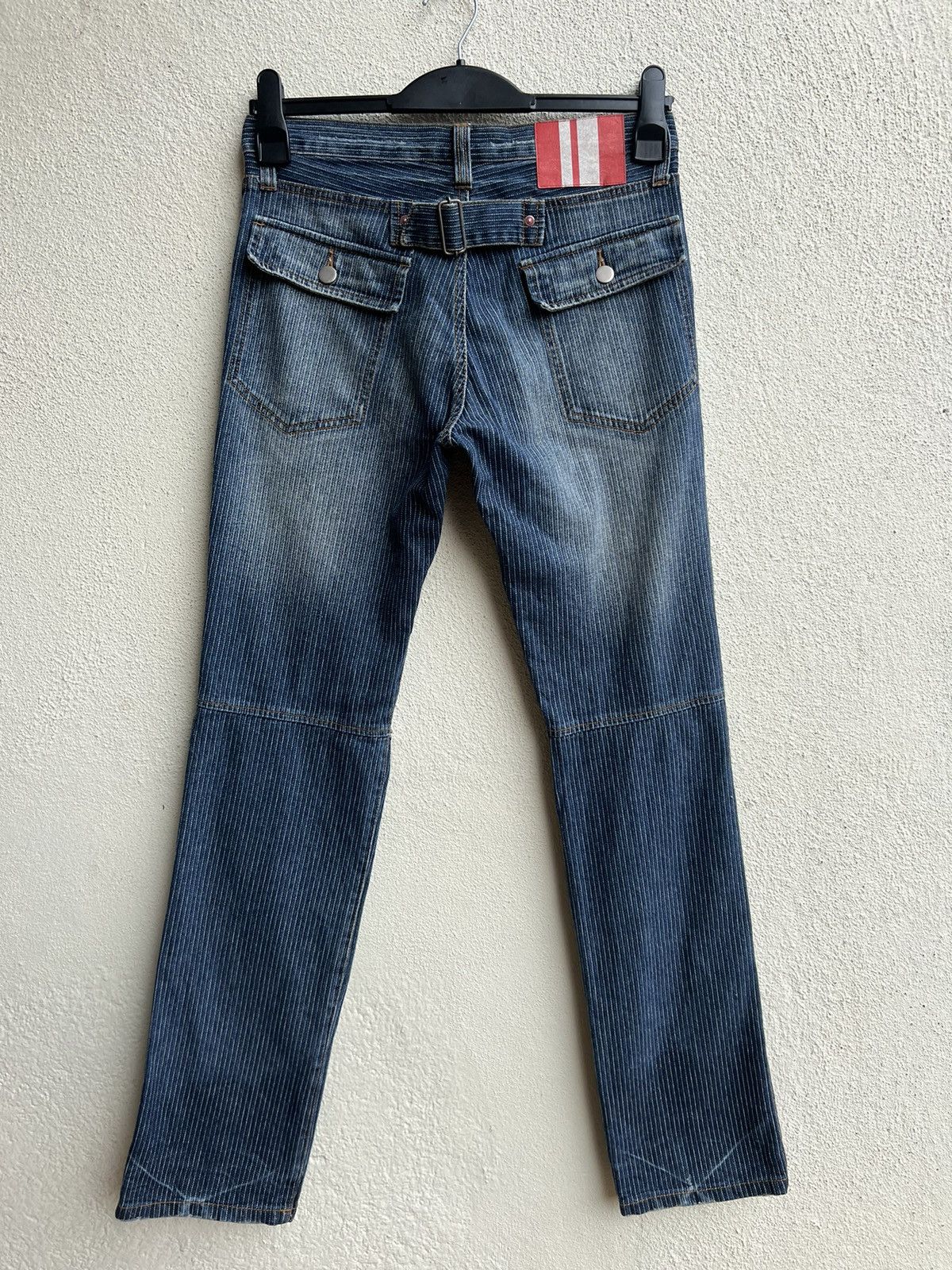 Comme Ca Ism COMME CA COMMUNE X Goldwin Fade Denim Bush Pant Jeans Size US 29 - 14 Thumbnail