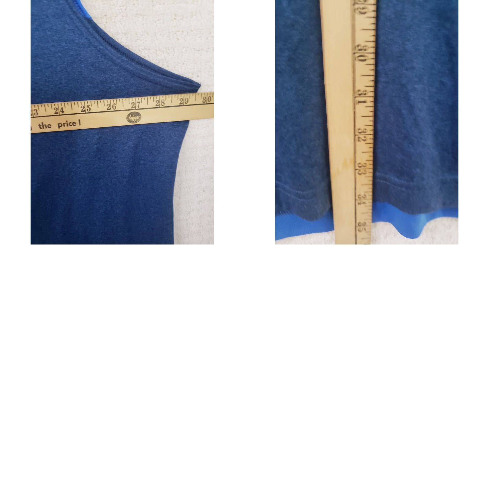 Vintage Foundry T-Shirt Sleeveless 3XLT Blue Men Big & Tall Crew Neck Logo All Seasons Breathable Cotton Polyester Knit Shirt Size US XXL / EU 58 / 5 - 8 Thumbnail