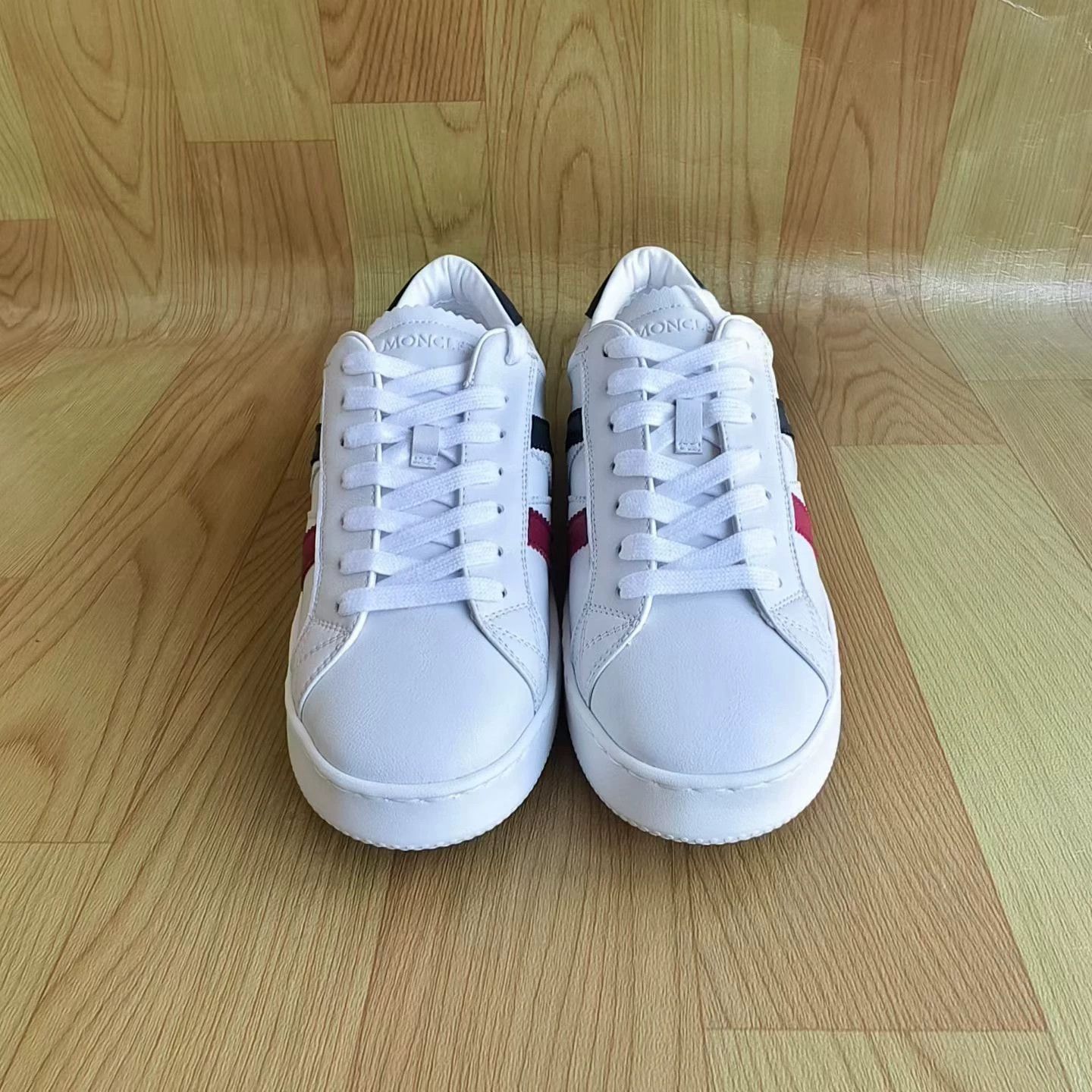 Moncler Moncler Striped Logo Sneakers Size US 7.5 / EU 40-41 - 1 Thumbnail