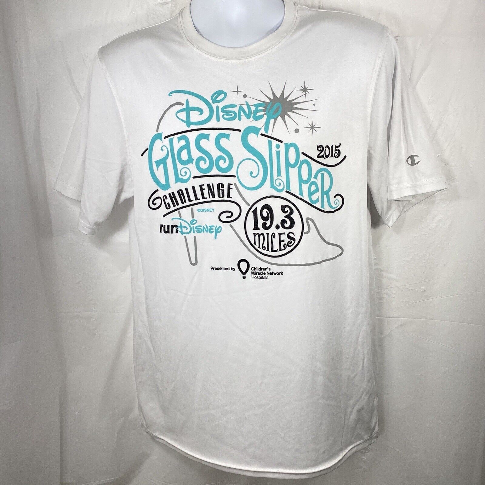 Champion Champion RunDisney T Shirt 2015 Glass Slipper Challenge Size US M / EU 48-50 / 2 - 1 Thumbnail