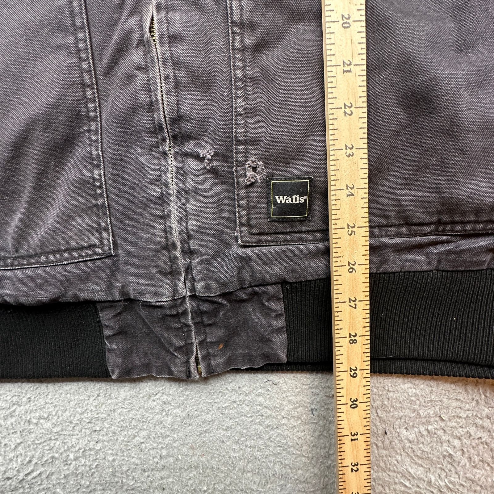 Walls Walls Duck Canvas Sherpa Fleece Lined Full Zip Jacket 2XL Size US XXL / EU 58 / 5 - 4 Thumbnail