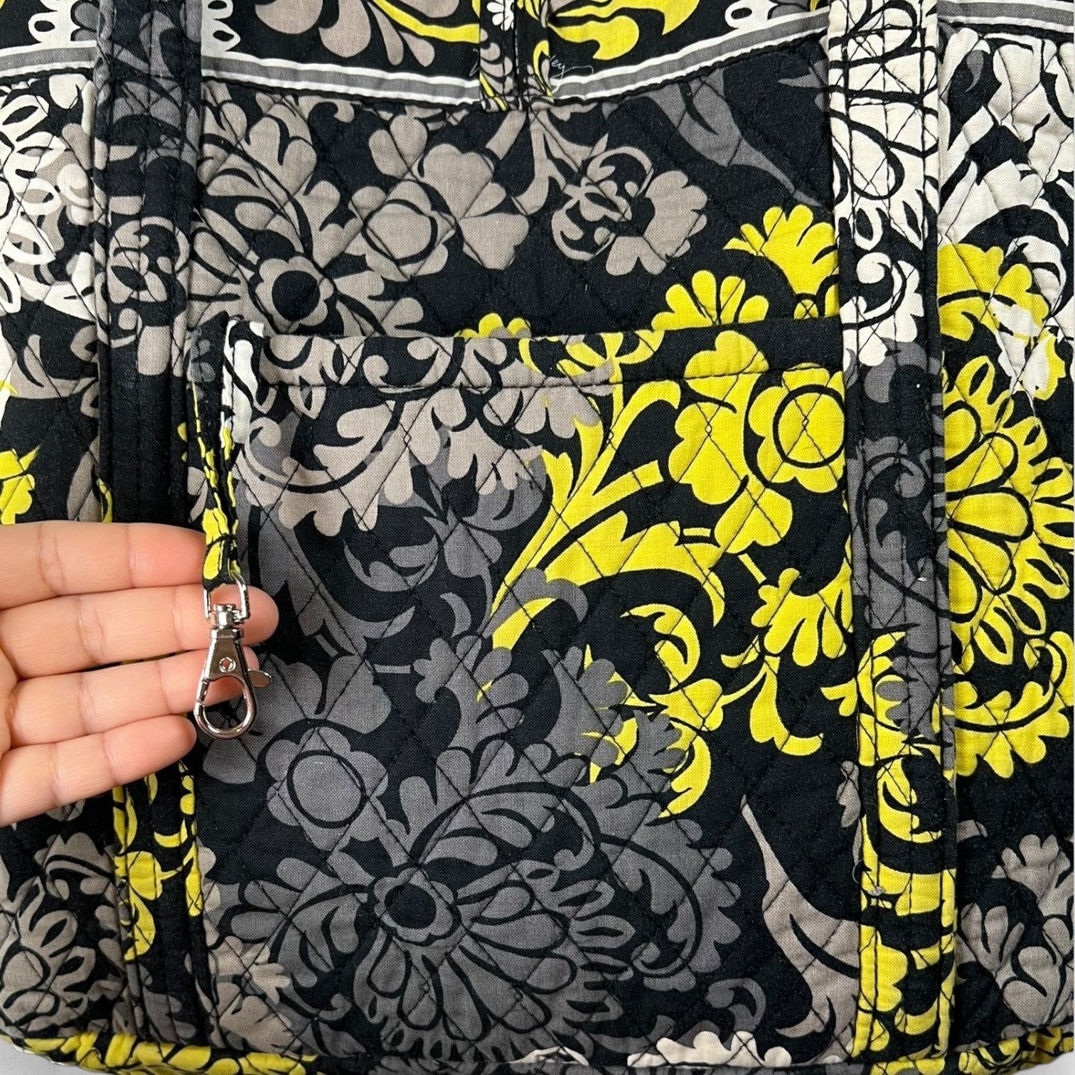 Vera Bradley Vera Bradley Retired “Baroque” Pattern Medium Tote Bag Size ONE SIZE - 3 Thumbnail