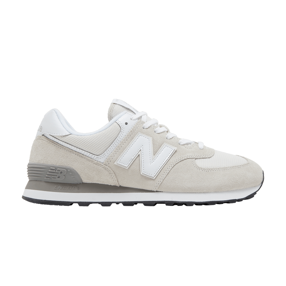 image of New Balance 574 Core Pack - Nimbus Cloud Shoes in White, Men's (Size 6)