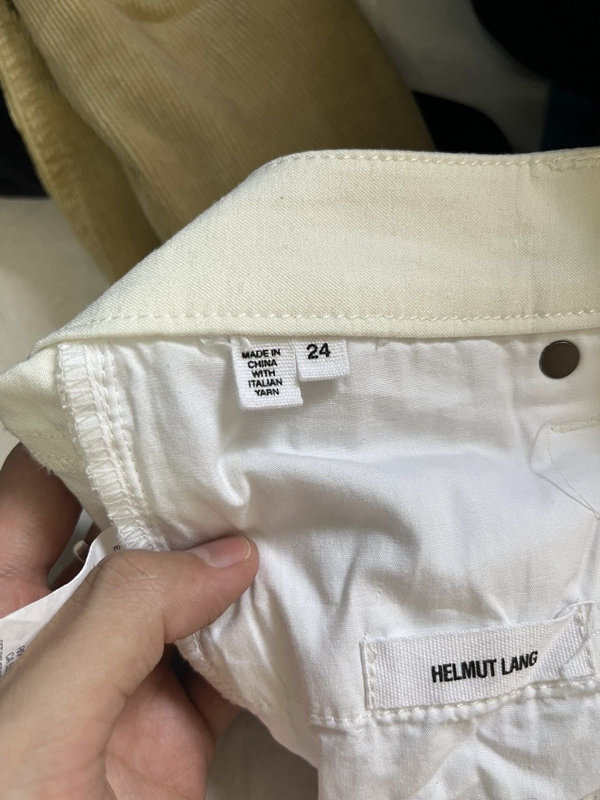 Helmut Lang Helmut Lang Monochrome Skinny Pants Size US 26 / EU 42 - 7 Thumbnail