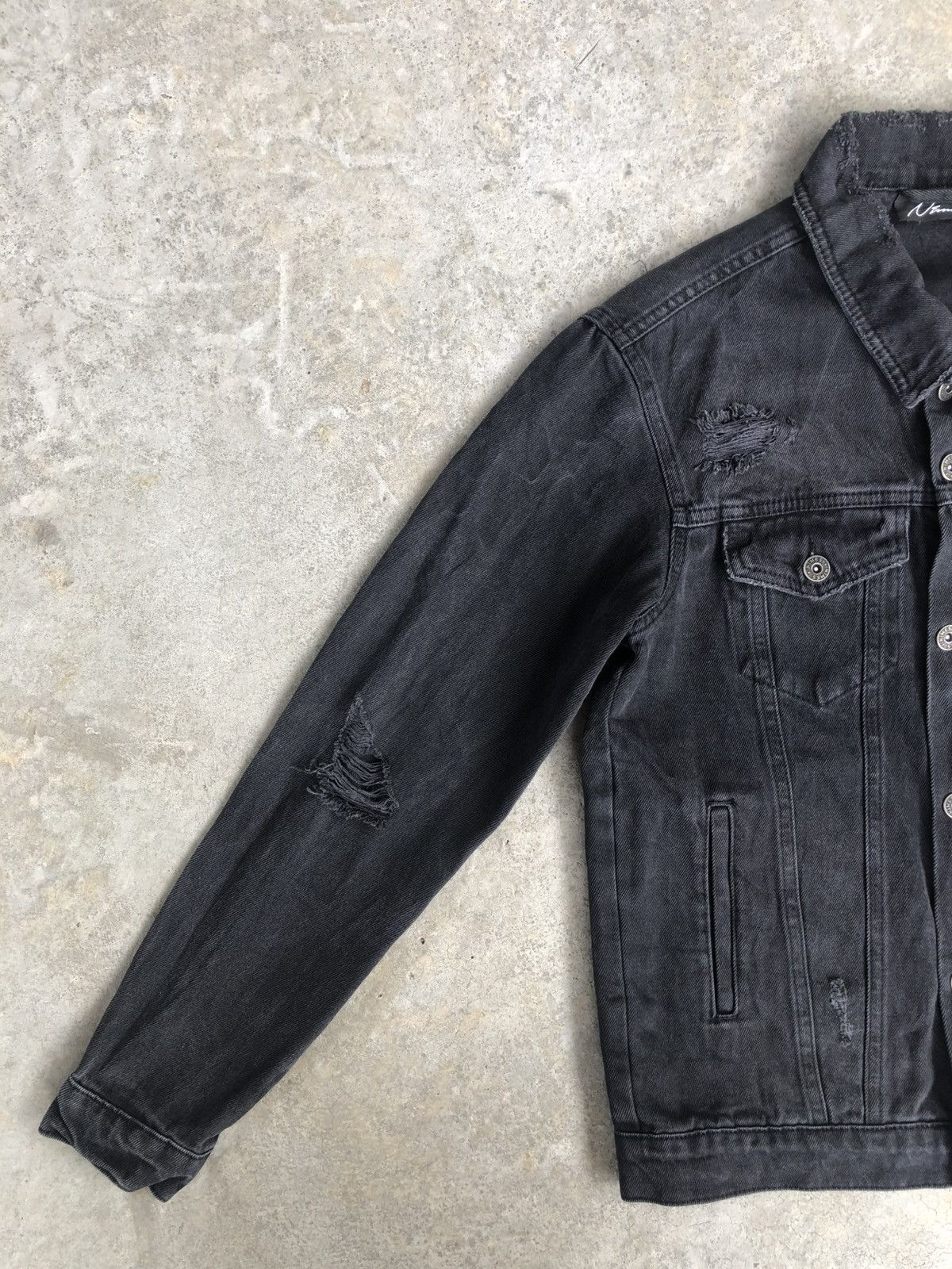 If Six Was Nine Japanese Nimes Patchwork Embroidered Denim Size US S / EU 44-46 / 1 - 4 Thumbnail