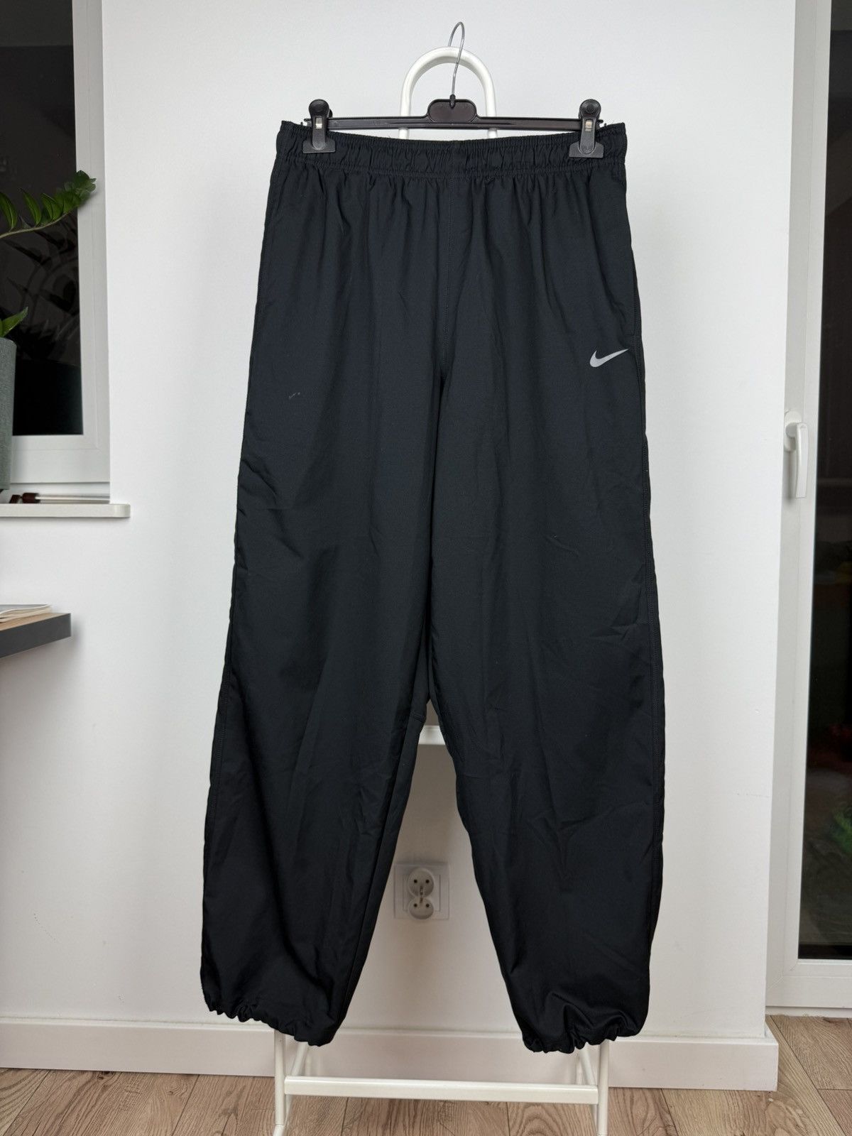 Nike × Vintage Vintage Y2K Nike Nylon Drill Track Pants Size US 36 / EU 52 - 1 Thumbnail