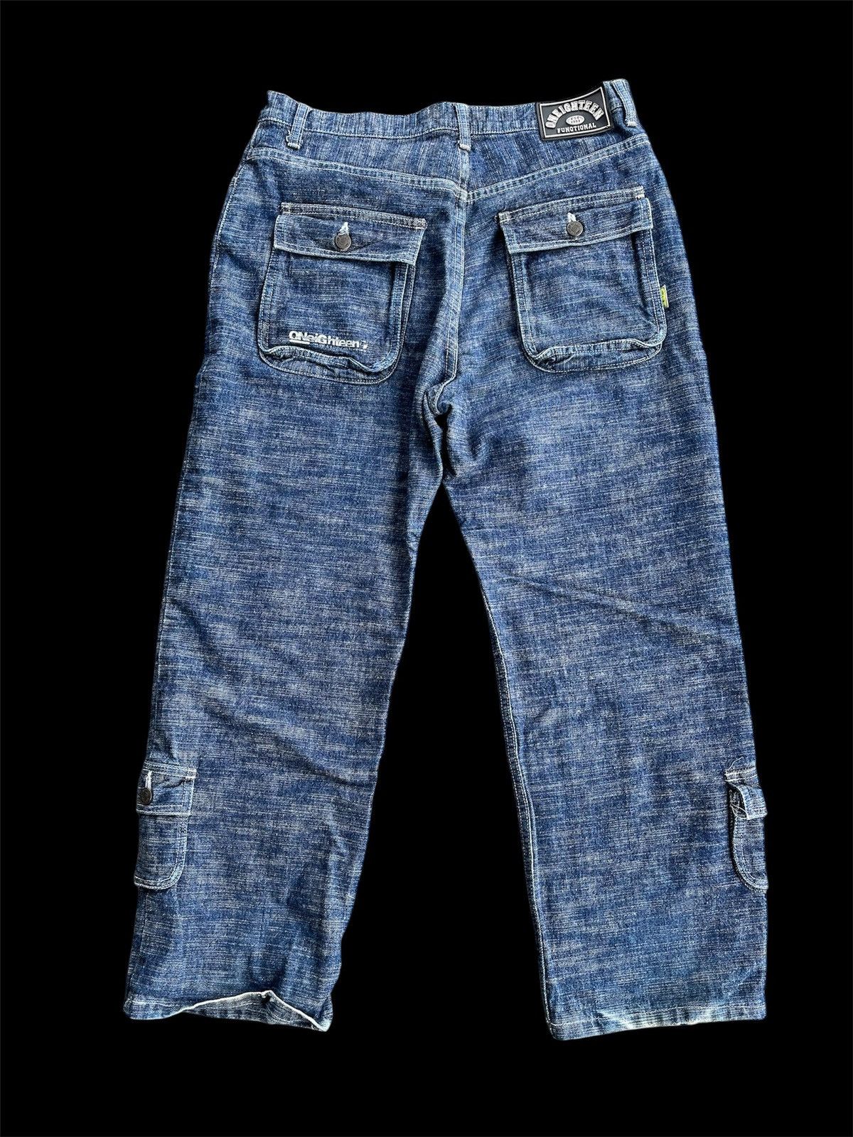 If Six Was Nine × Japanese Brand × Vintage Baggy Hysteric Inspired Slubby Denim Size US 31 - 2 Thumbnail