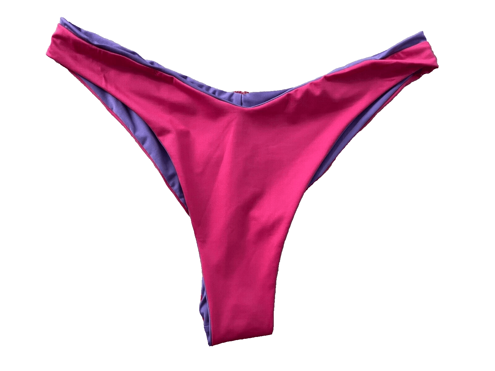 Other Etam Paris High Reversible Brazilian Bikini Swim Bottom M Size 28" / US 6 / IT 42 - 5 Thumbnail