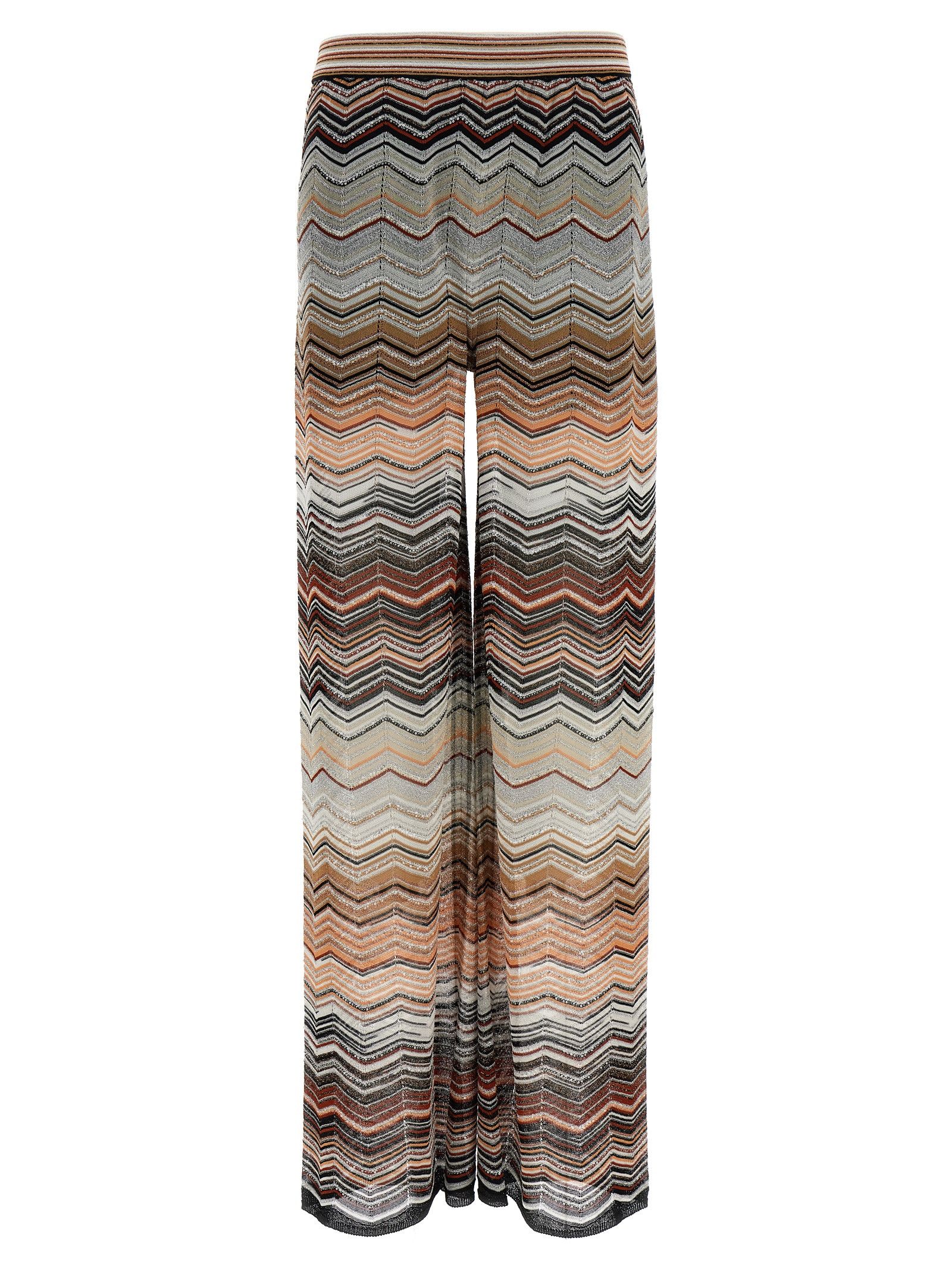 Missoni Chevron Lamé Pants Size 27" / US 4 / IT 40 - 1 Thumbnail