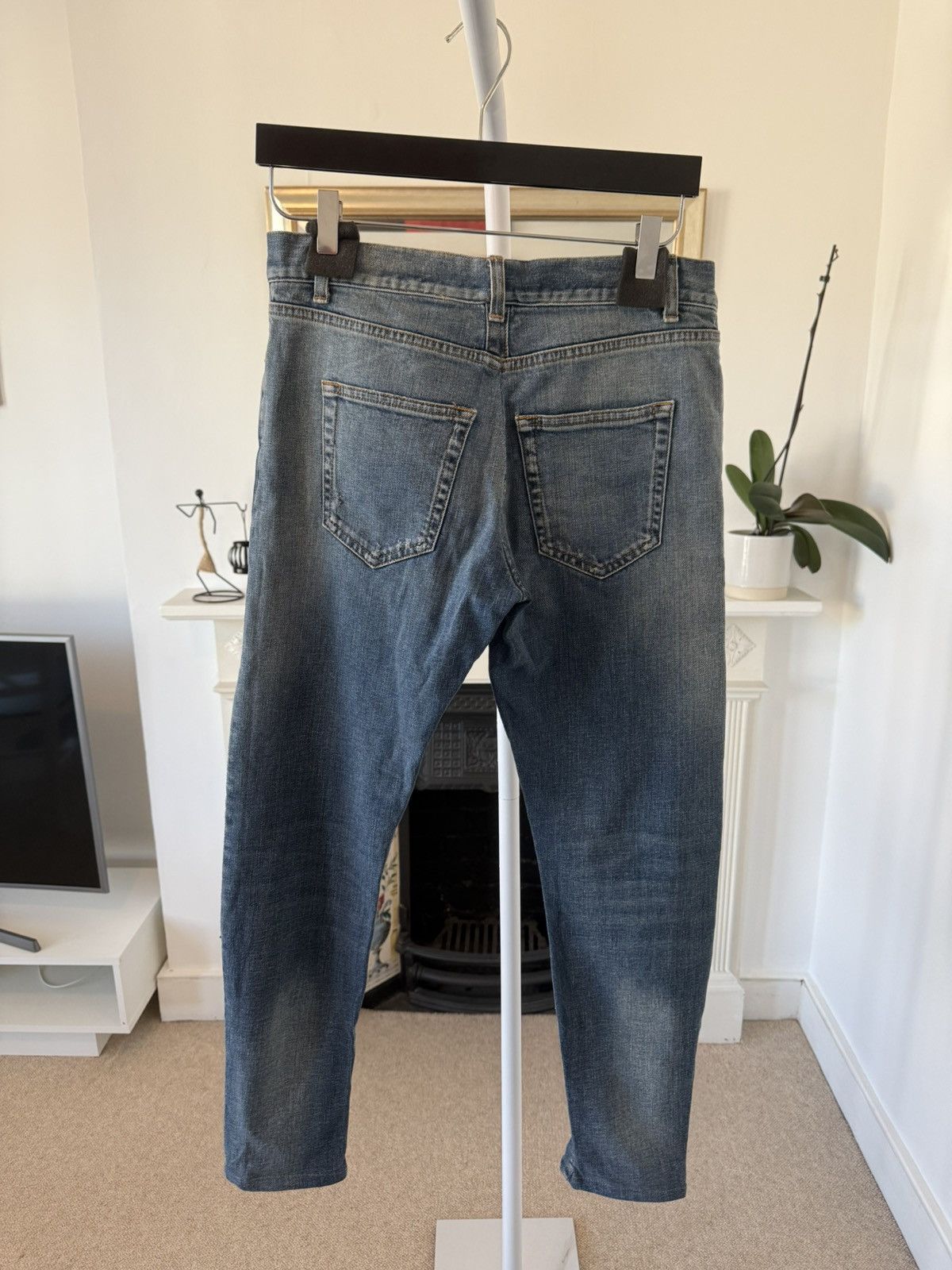 Saint Laurent Paris FW15 Saint Laurent D02 Skinny-Fit Denim Jeans Size US 31 - 4 Thumbnail