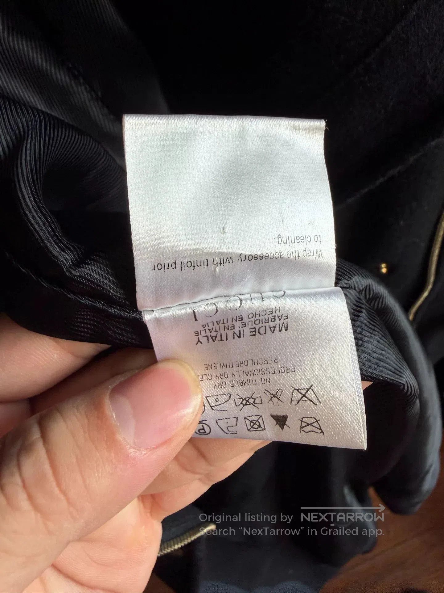 Gucci Gucci Black Wool Coat Size 44. Size US S / EU 44-46 / 1 - 5 Thumbnail