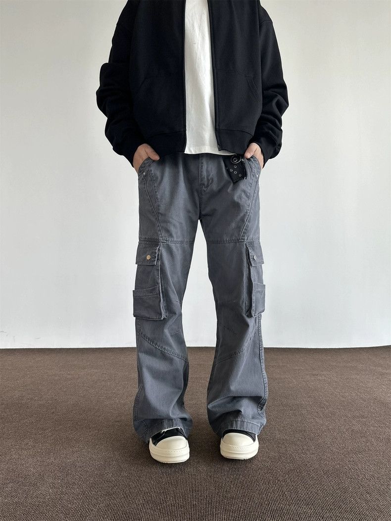 Designer × Japanese Brand × Vintage washed faded cleanfit yuppie outdoor sports cargo pants Size US 32 / EU 48 - 2 Thumbnail