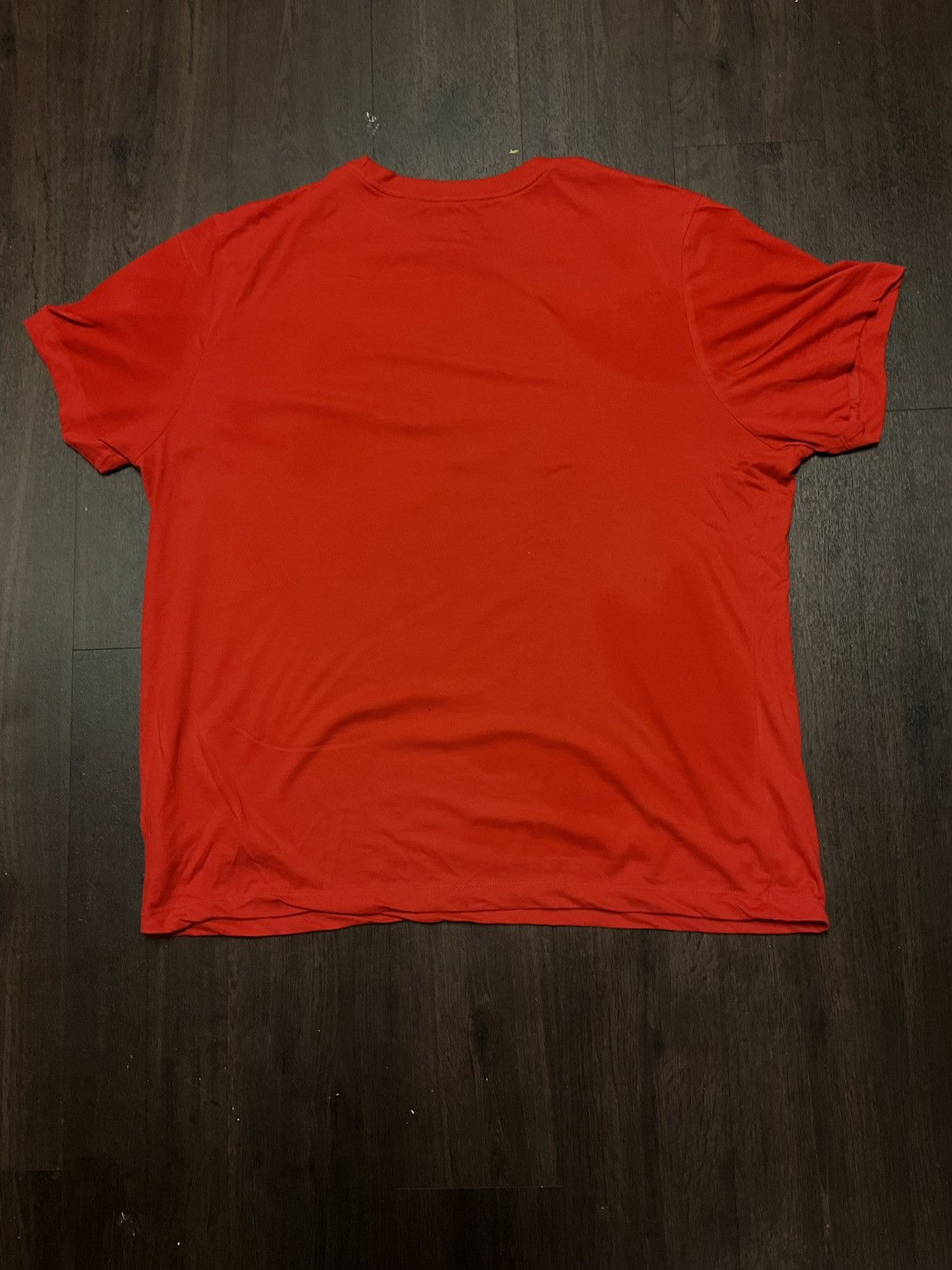 Nike Nike red graphic tee shirt Size US XL / EU 56 / 4 - 2 Thumbnail