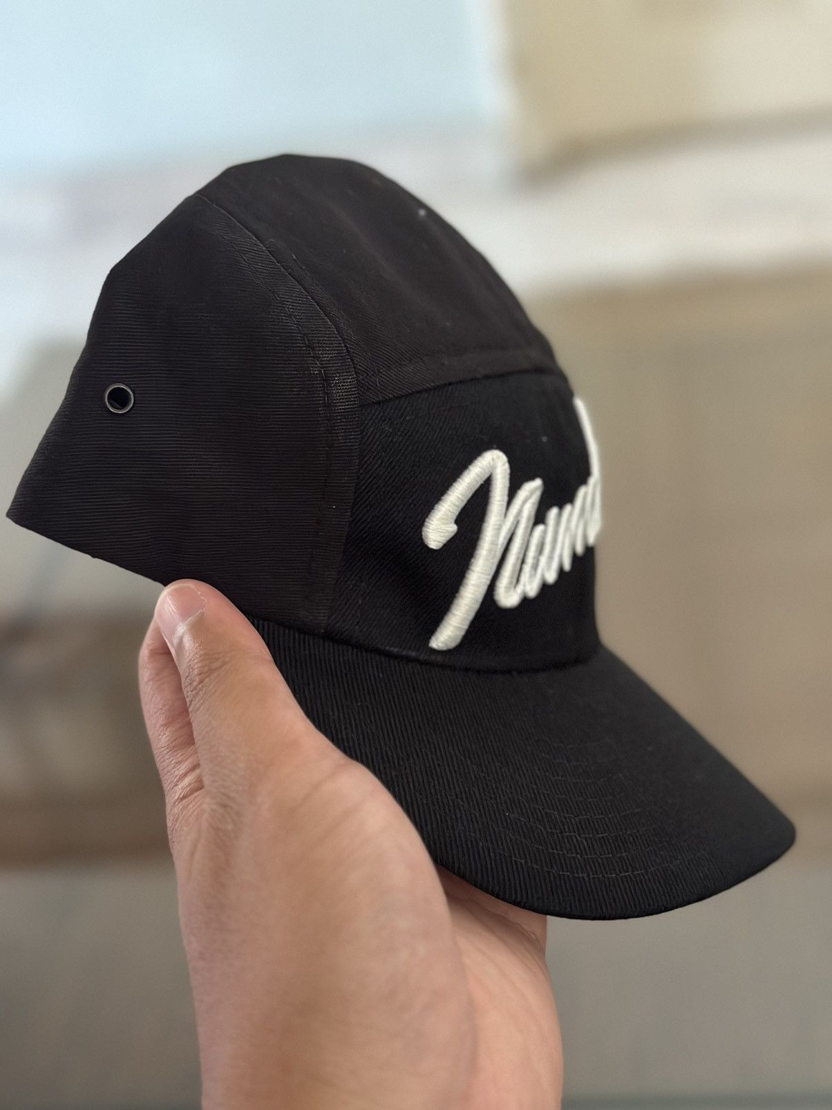 Japanese Brand Vintage Y2K AW05 Custom Number (N)ine 5 Panel Hat Size ONE SIZE - 8 Thumbnail
